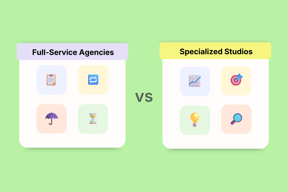 Specialized creative agencies versus full service Amazon agencies