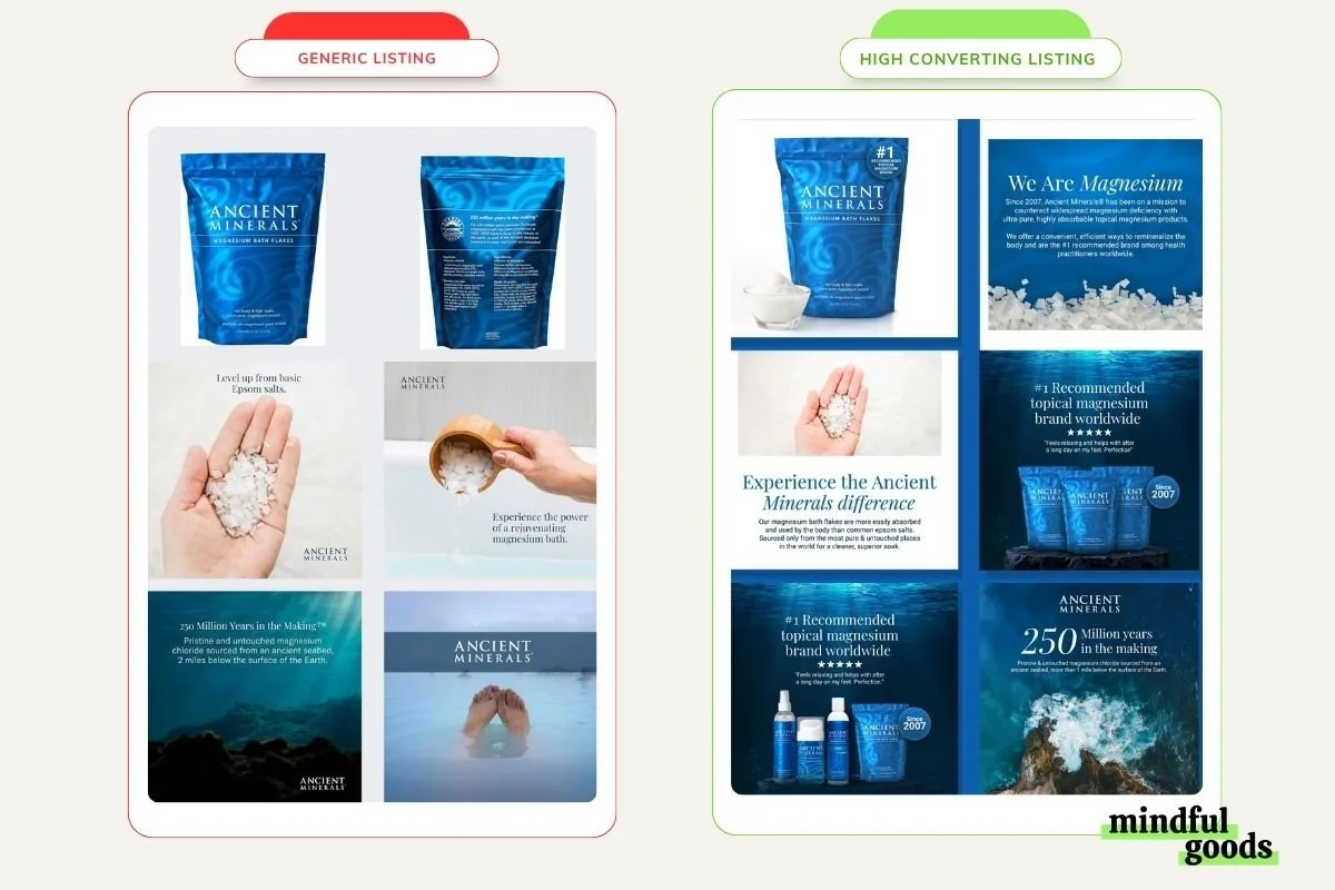 A low converting Amazon listing vs High converting Amazon listing.jpg
