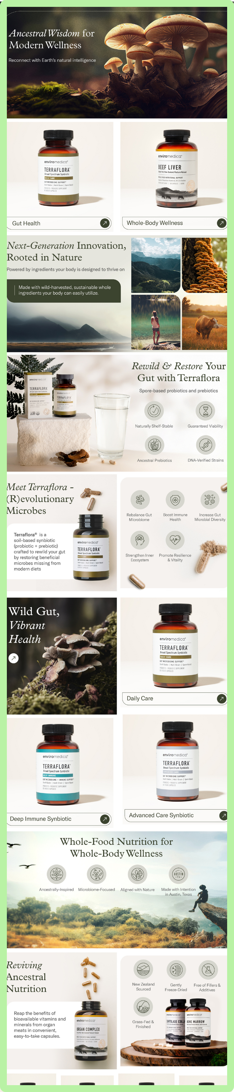 Snippet of Enviromedica Amazon storefront