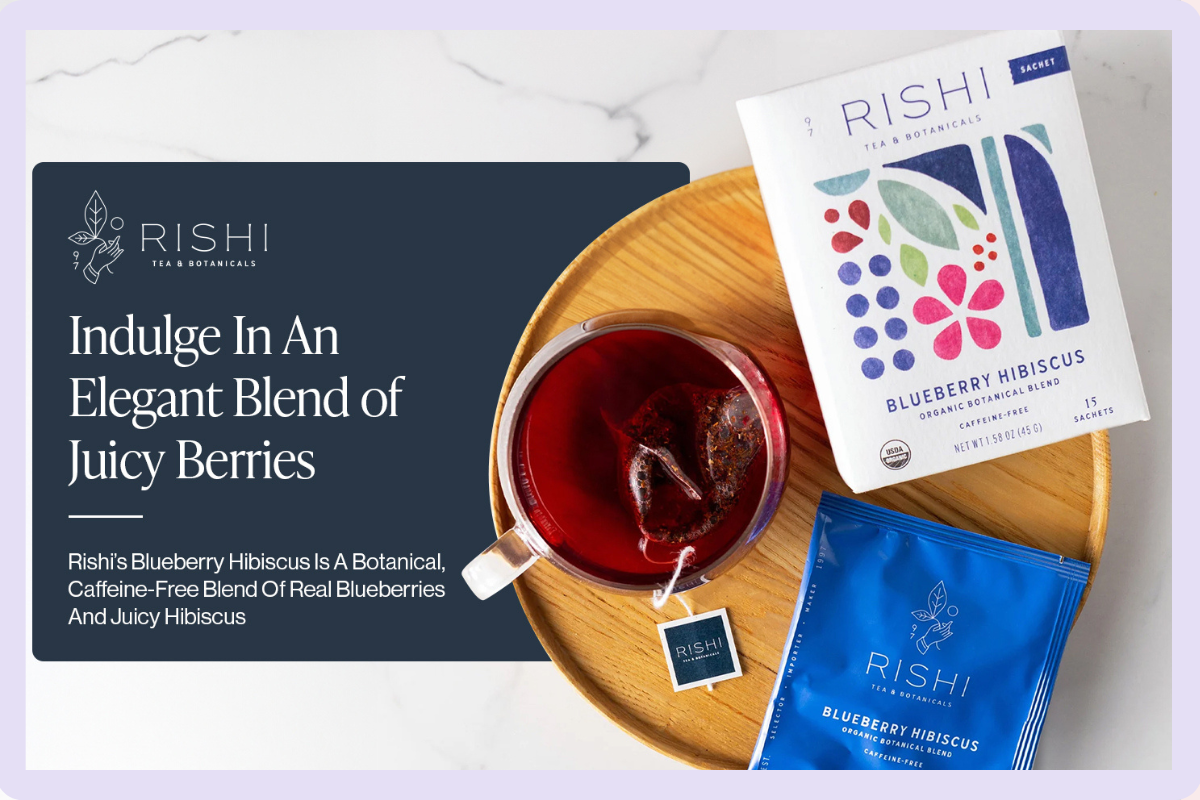 snippet of Risha Tea Amazon A+ content