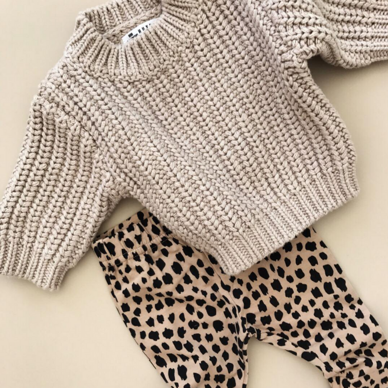 huxbaby chunky knit jumper