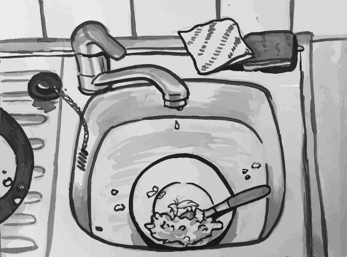 Grape Nut Cereal in Kitchen Sink.png