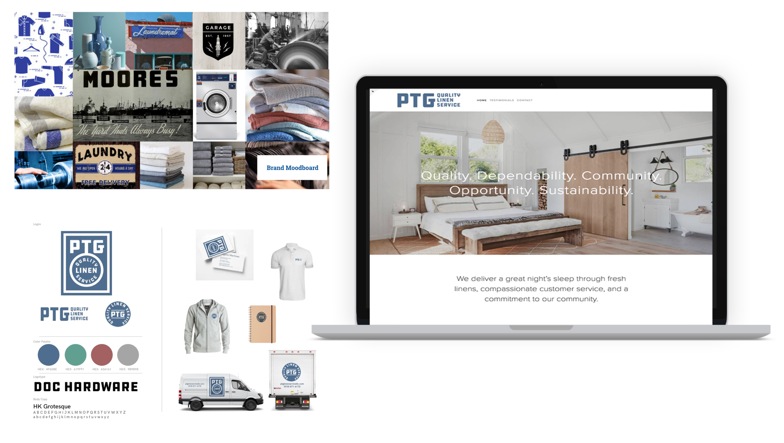 Proposed Logo, Branding, and Landing Page