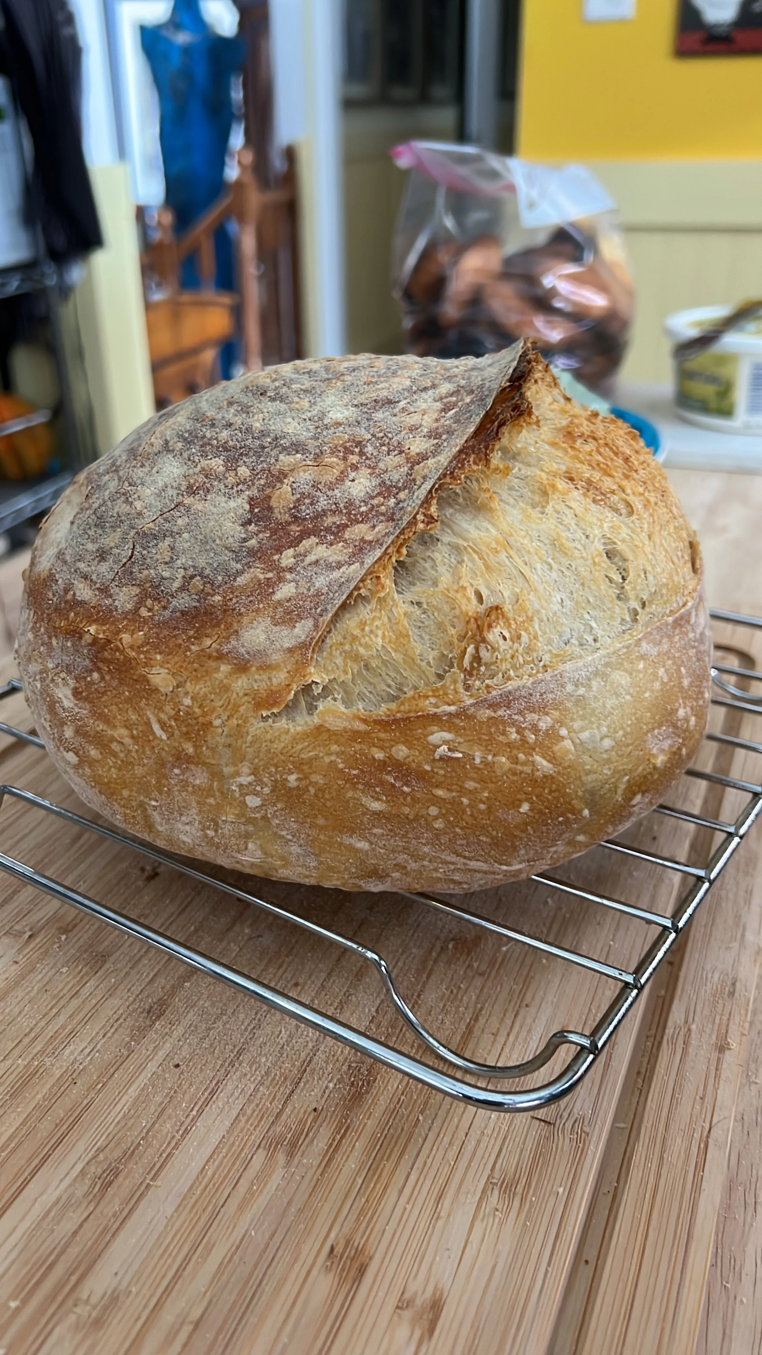 Homemade bread is always a favourite 