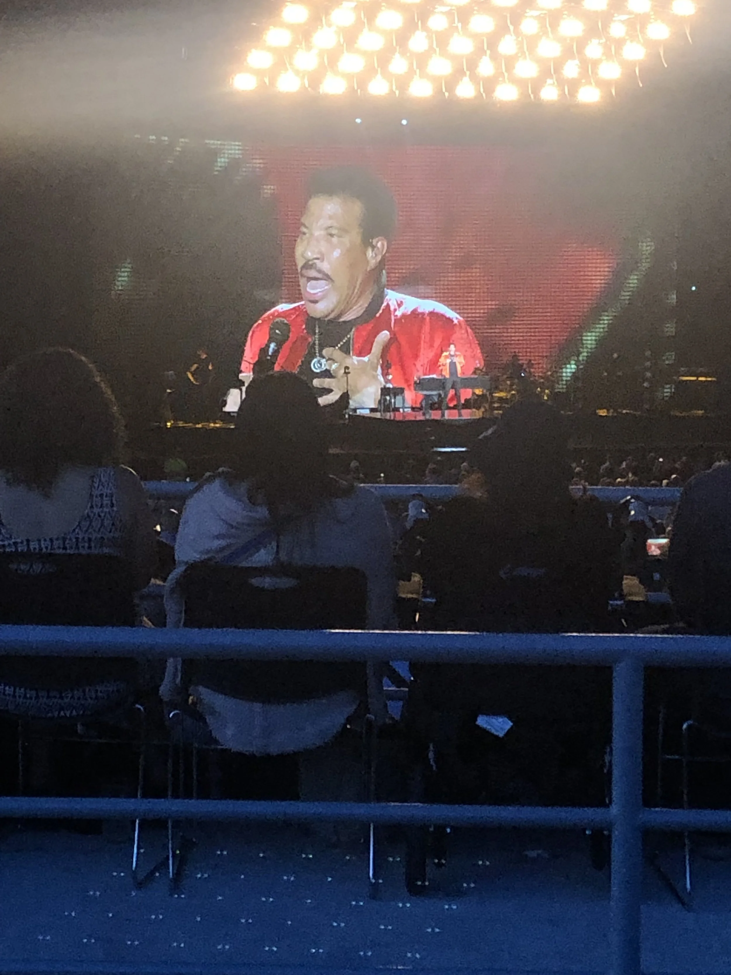 I love seeing concerts. Lionel Richie is an all time favourite