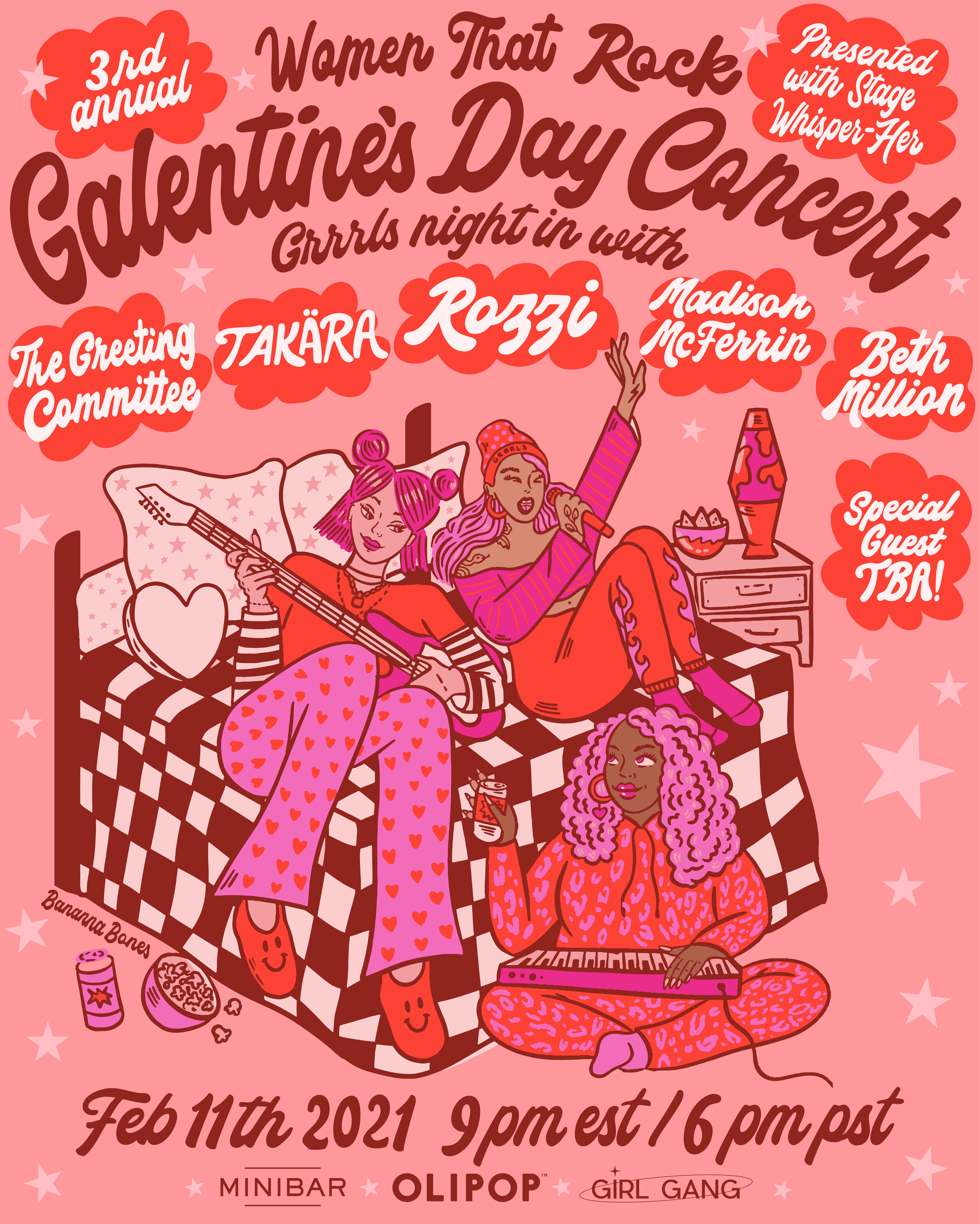 WOMEN THAT ROCK GALENTINE'S DAY CONCERT