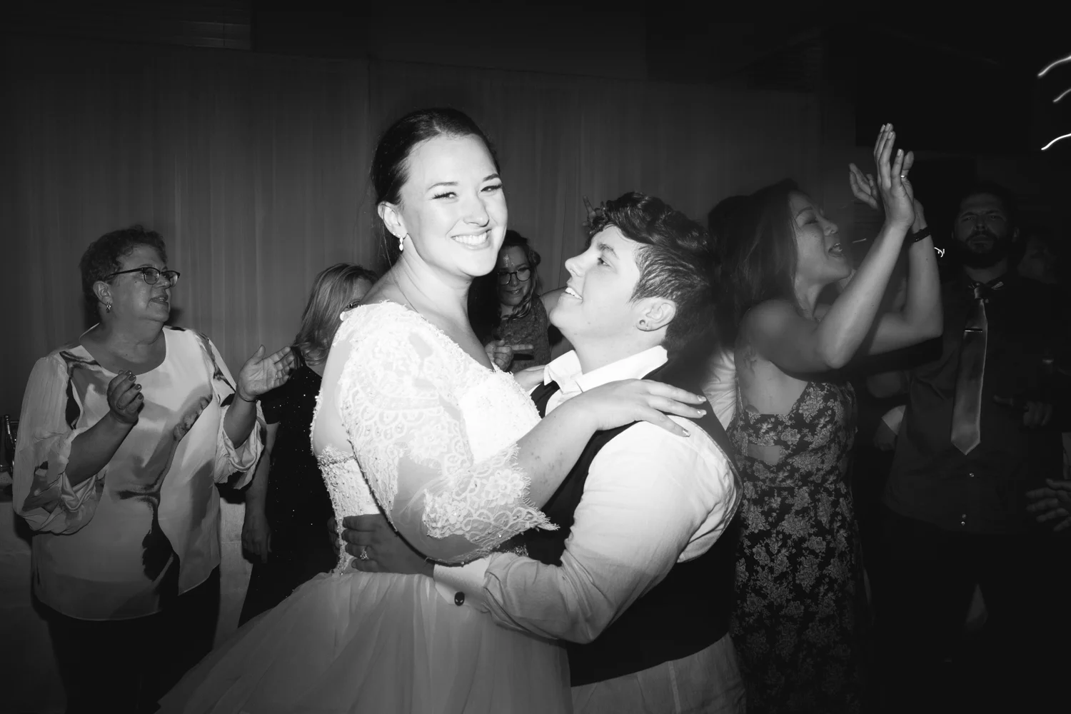 Two Brides, Wedding Reception. Wedgewood, Carmel