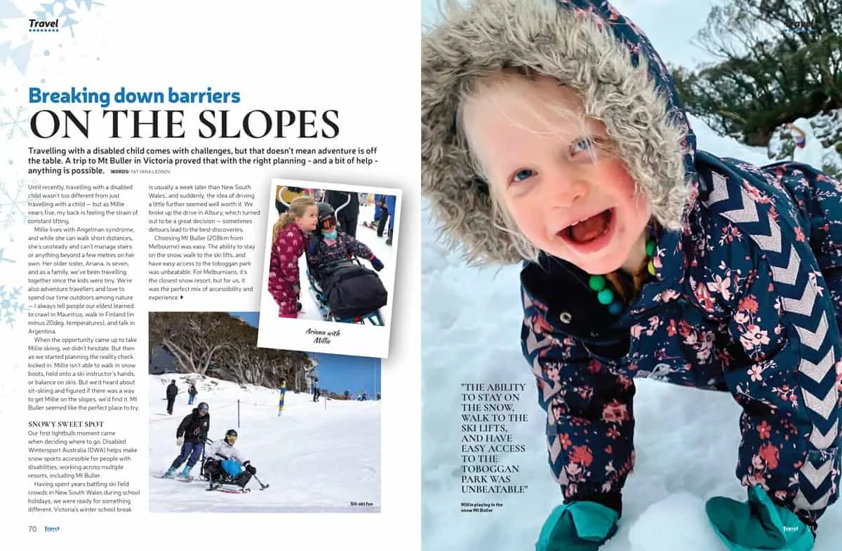 Breaking down barriers: On the slopes