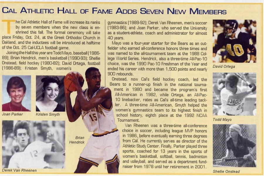 Hall of Fame Inductees