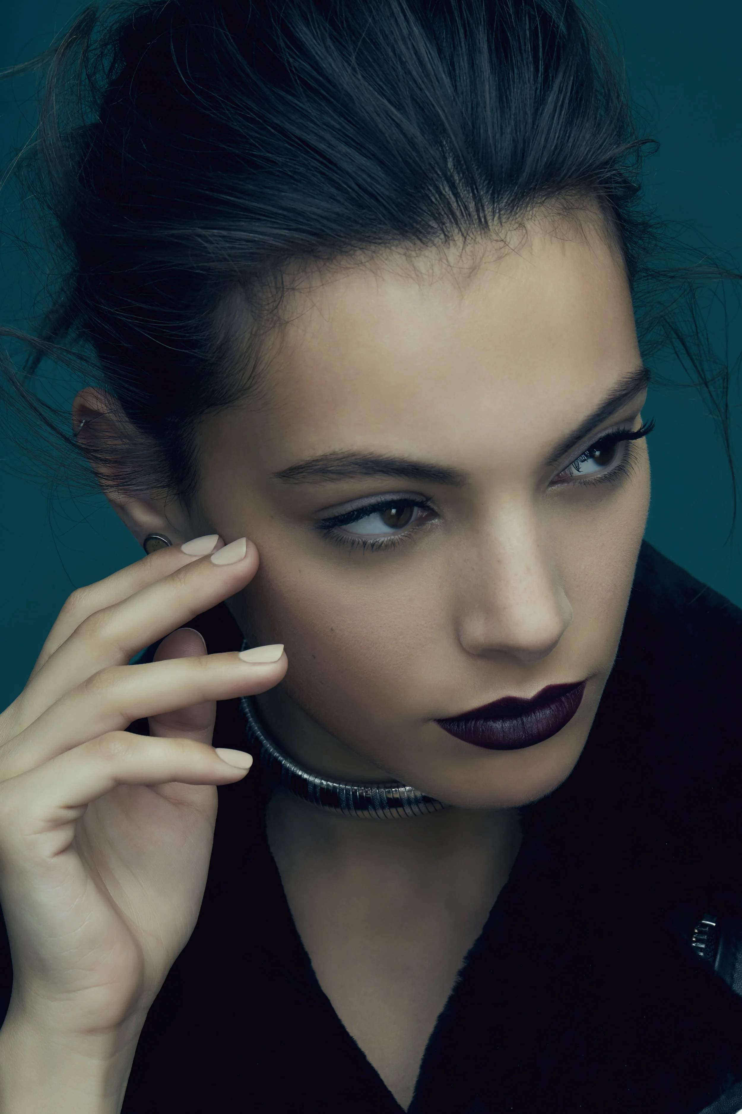 Model: May Tager Make Up Artist: Caitlin Wooters Hair Stylist: Will Schaedler Stylist: Jenn Moore