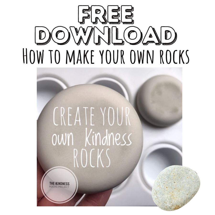 Create Your Own Kindness Rocks Worksheet