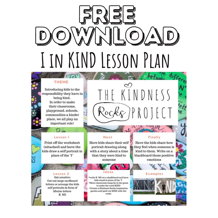 Be the I in Kind Lesson Plan