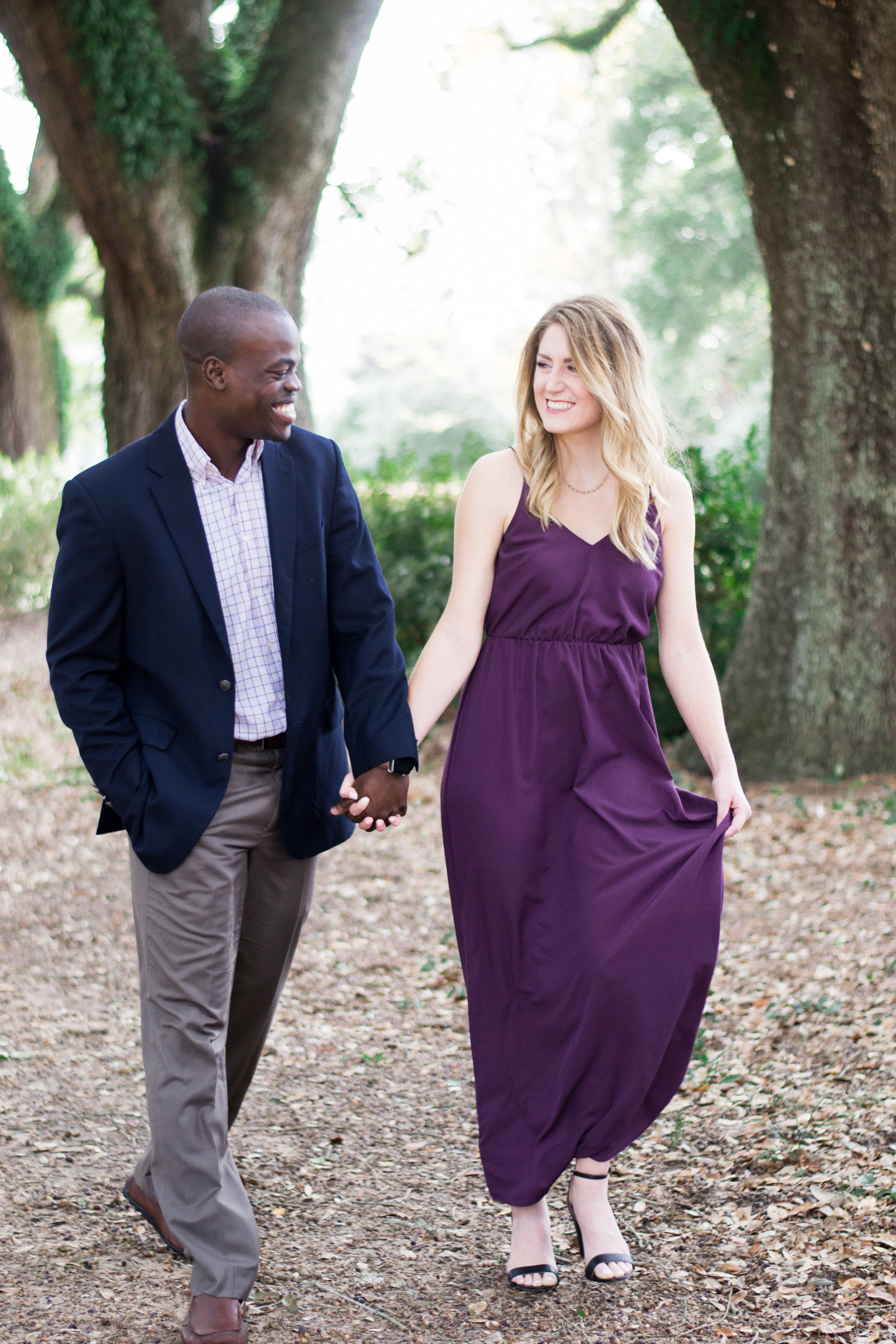 Spring Hill College Engagement Photoshoot Photographed by Kristen Grubb Photography