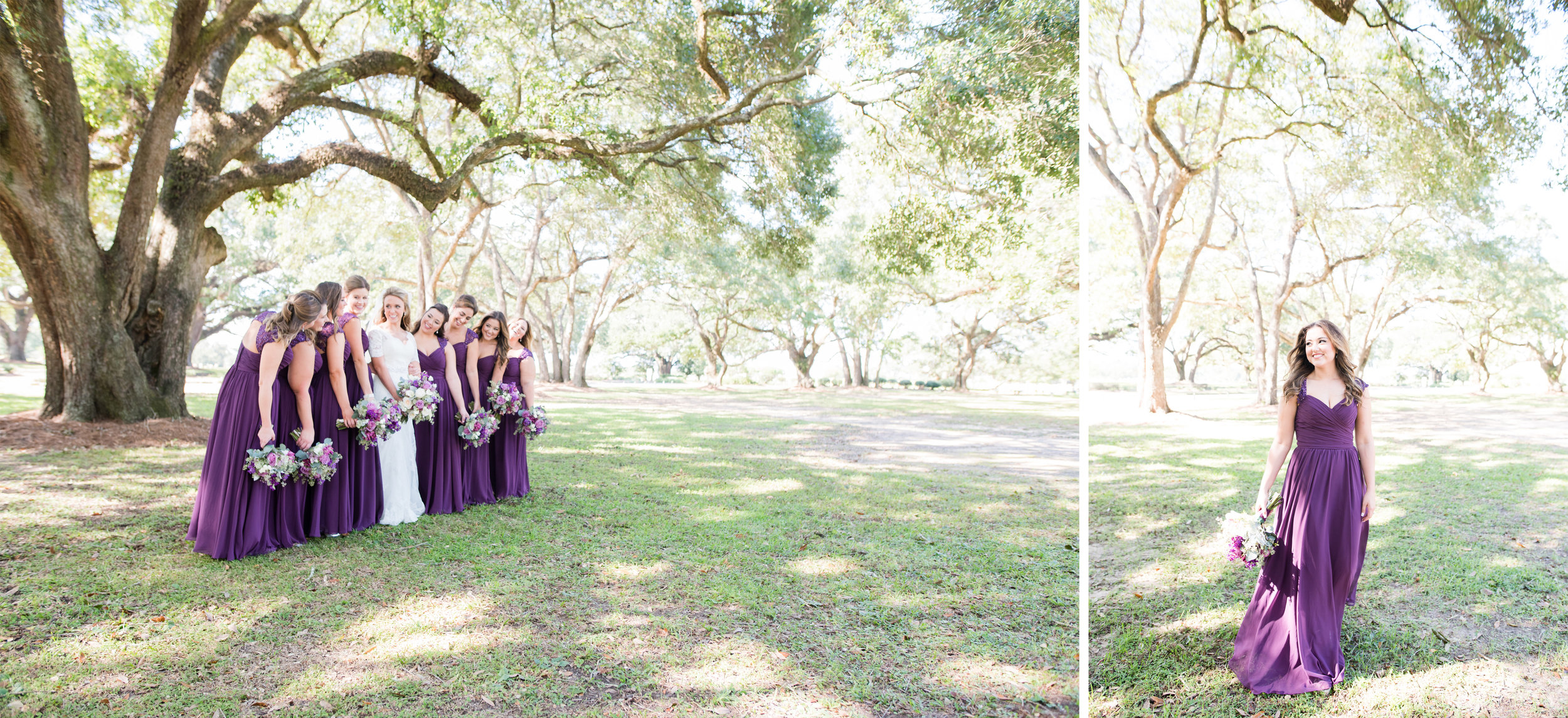 Church Wedding + Mobile Botanical Gardens Reception Photographed by Kristen Grubb Photography