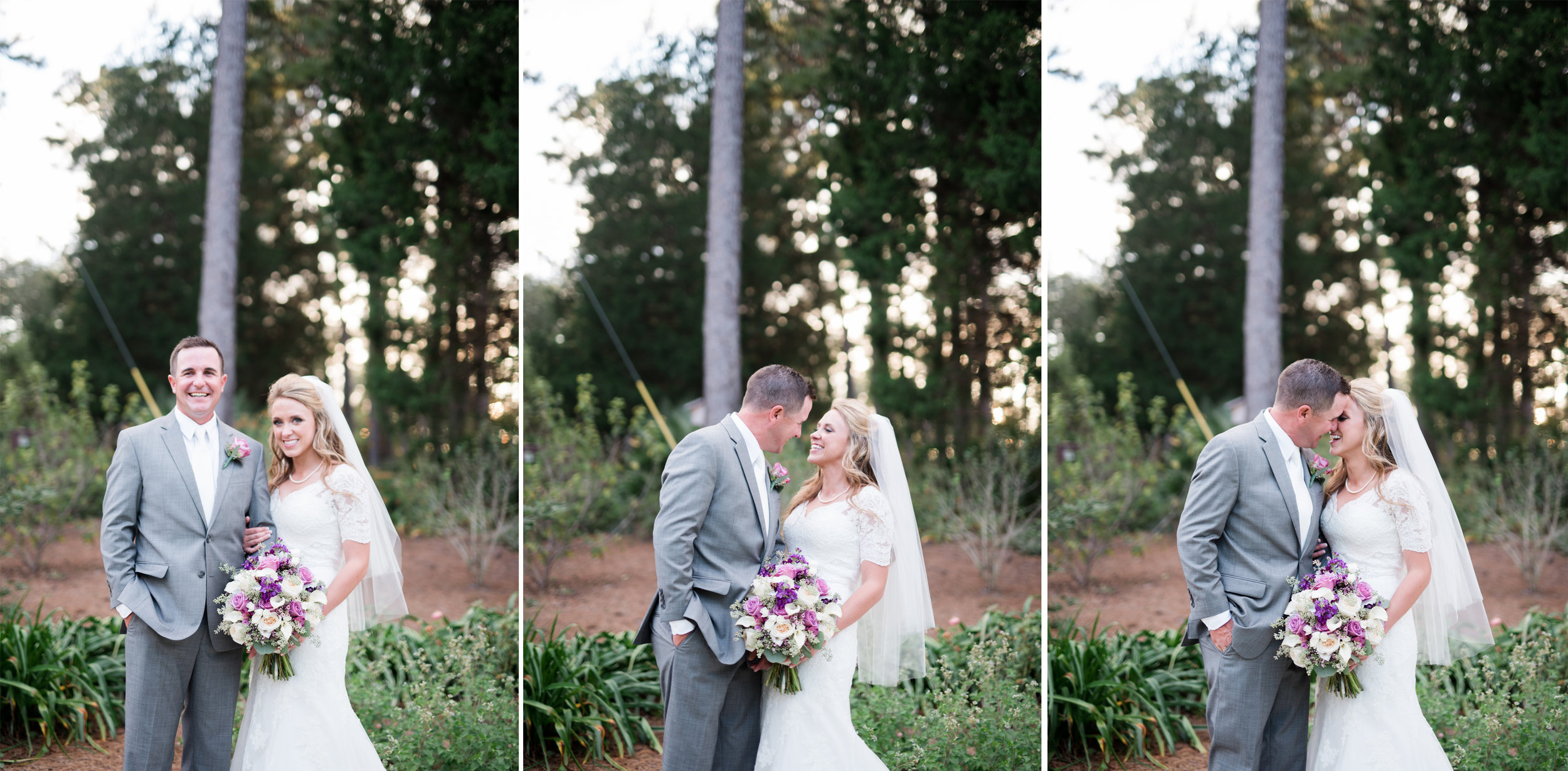 Church Wedding + Mobile Botanical Gardens Reception Photographed by Kristen Grubb Photography