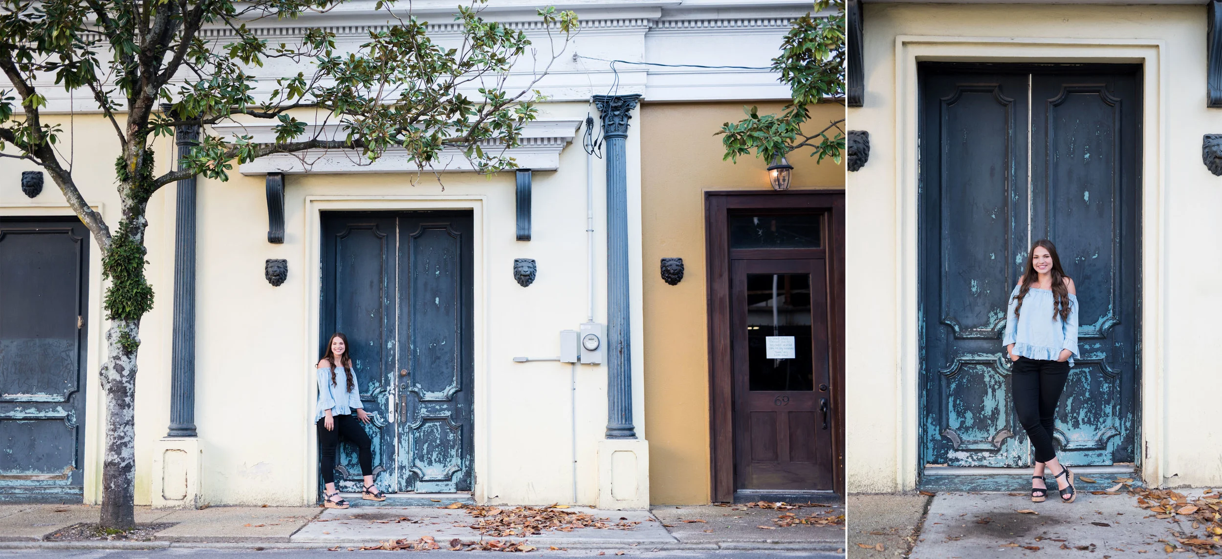 Downtown Mobile AL Senior Session by Kristen Grubb Photography
