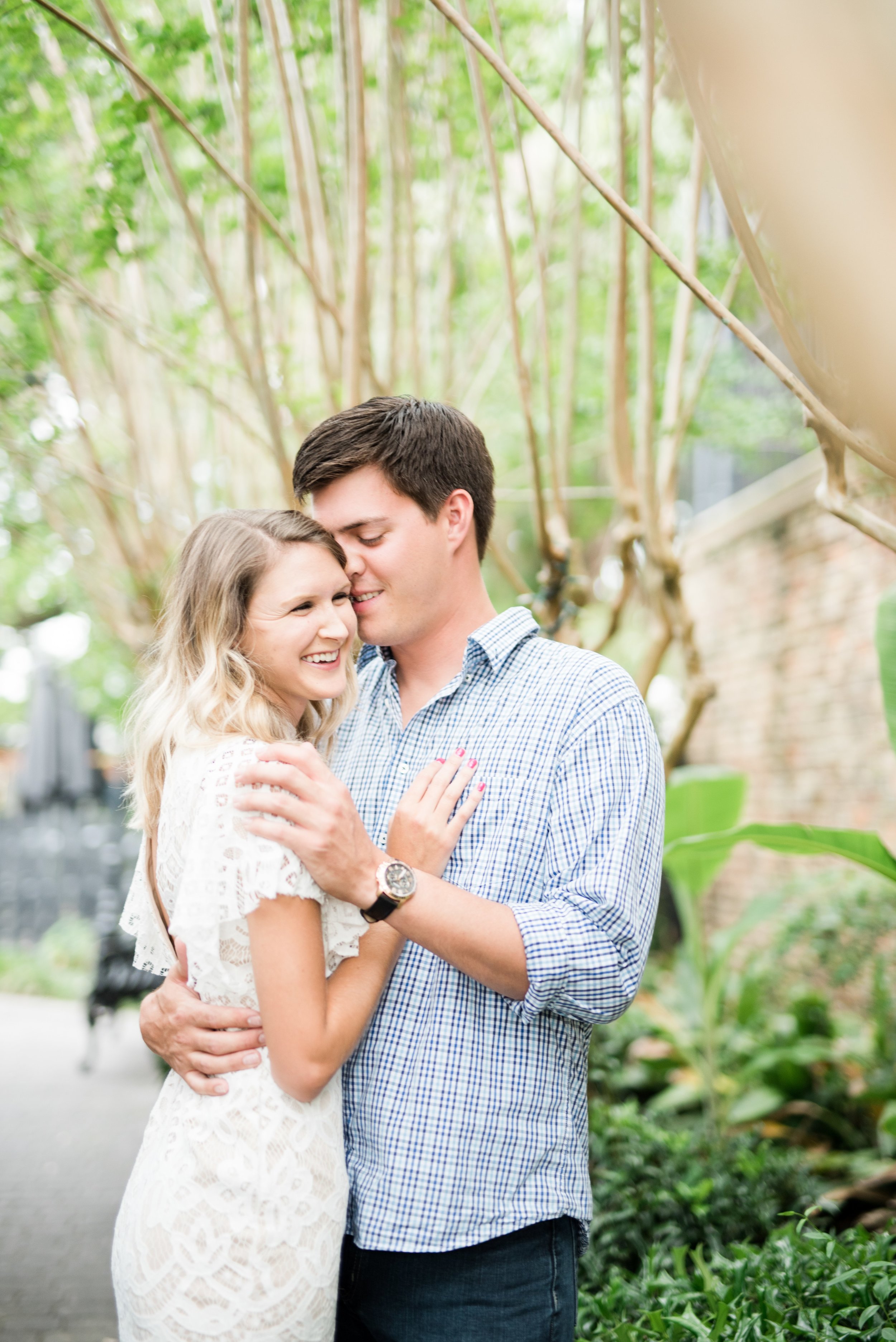 Engagement Session in Downtown Fairhope by Kristen Grubb Photography
