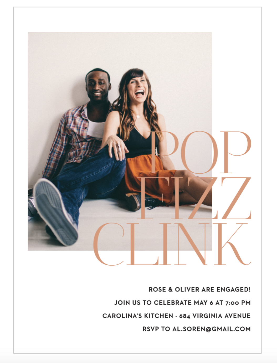 Affordable Engagement Party Invites | Let’s Party!