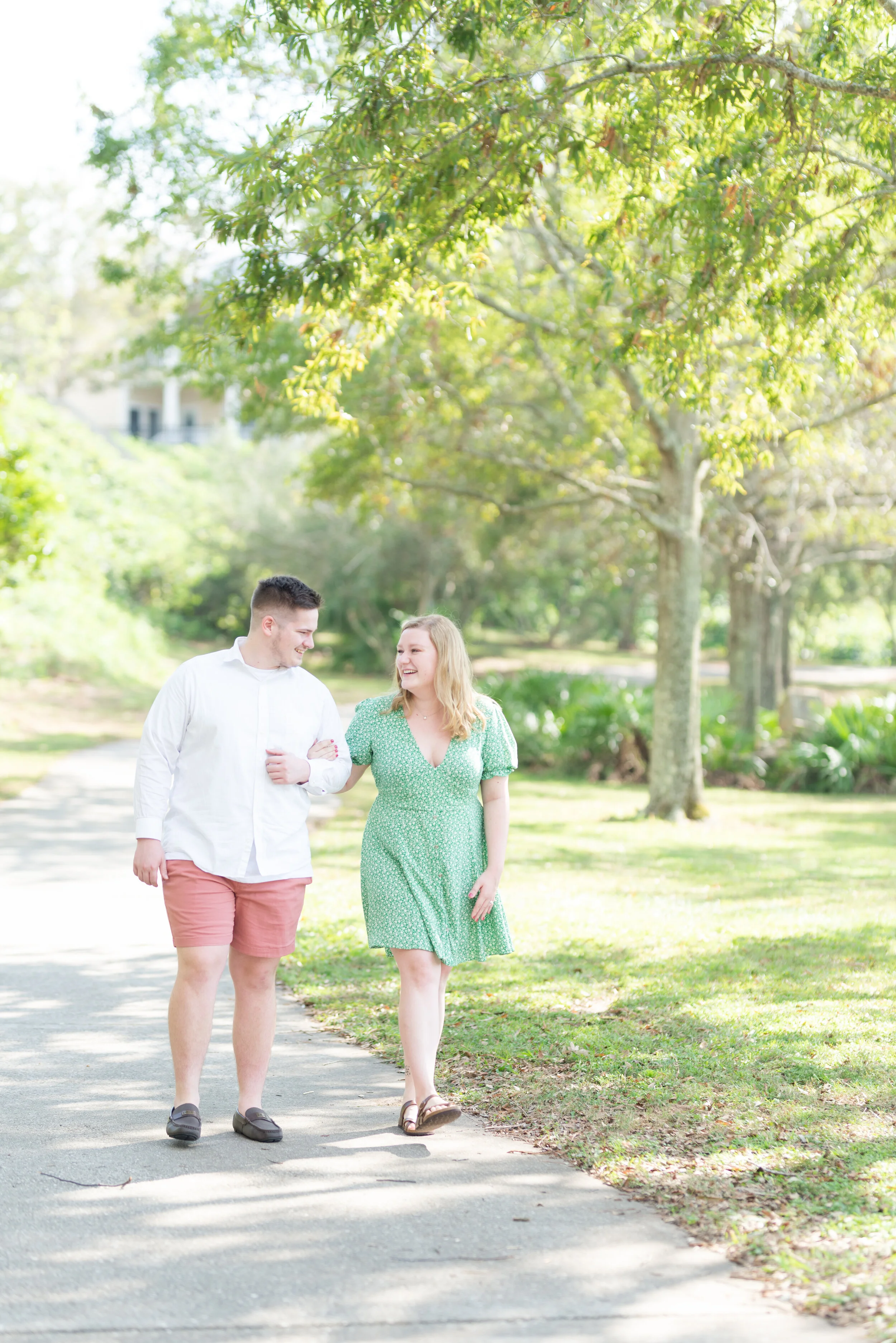 Fairhope Alabama Engagement Photoshoot by Kristen Marcus Photography