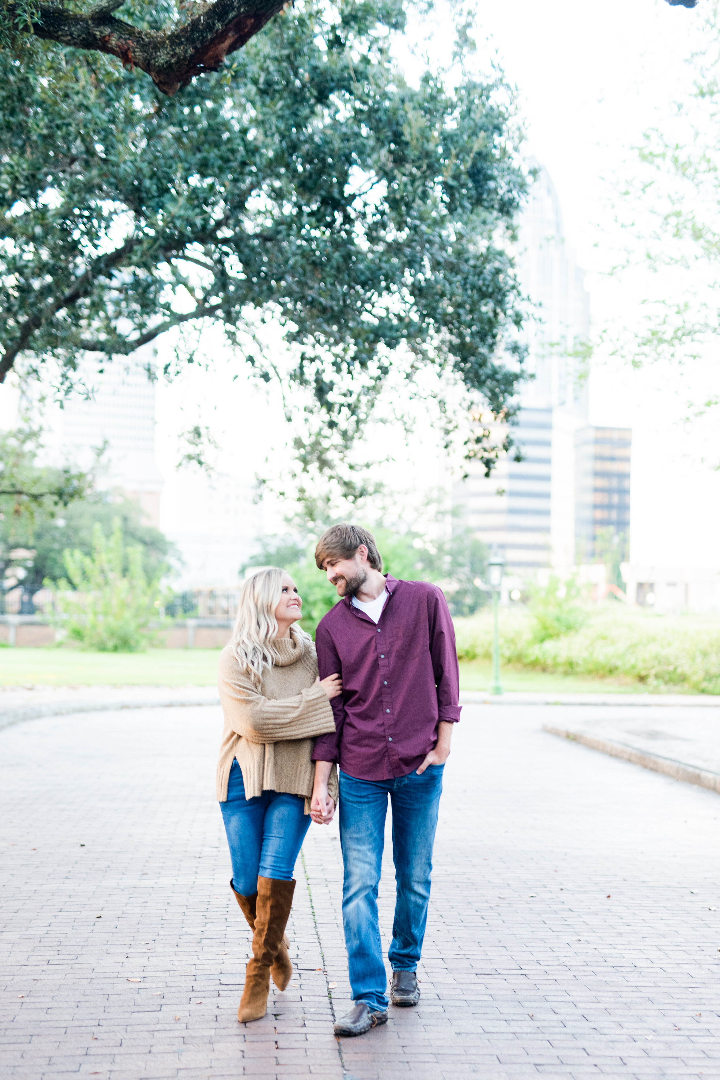 Downtown Mobile Alabama Anniversary Photoshoot by Kristen Marcus Photography