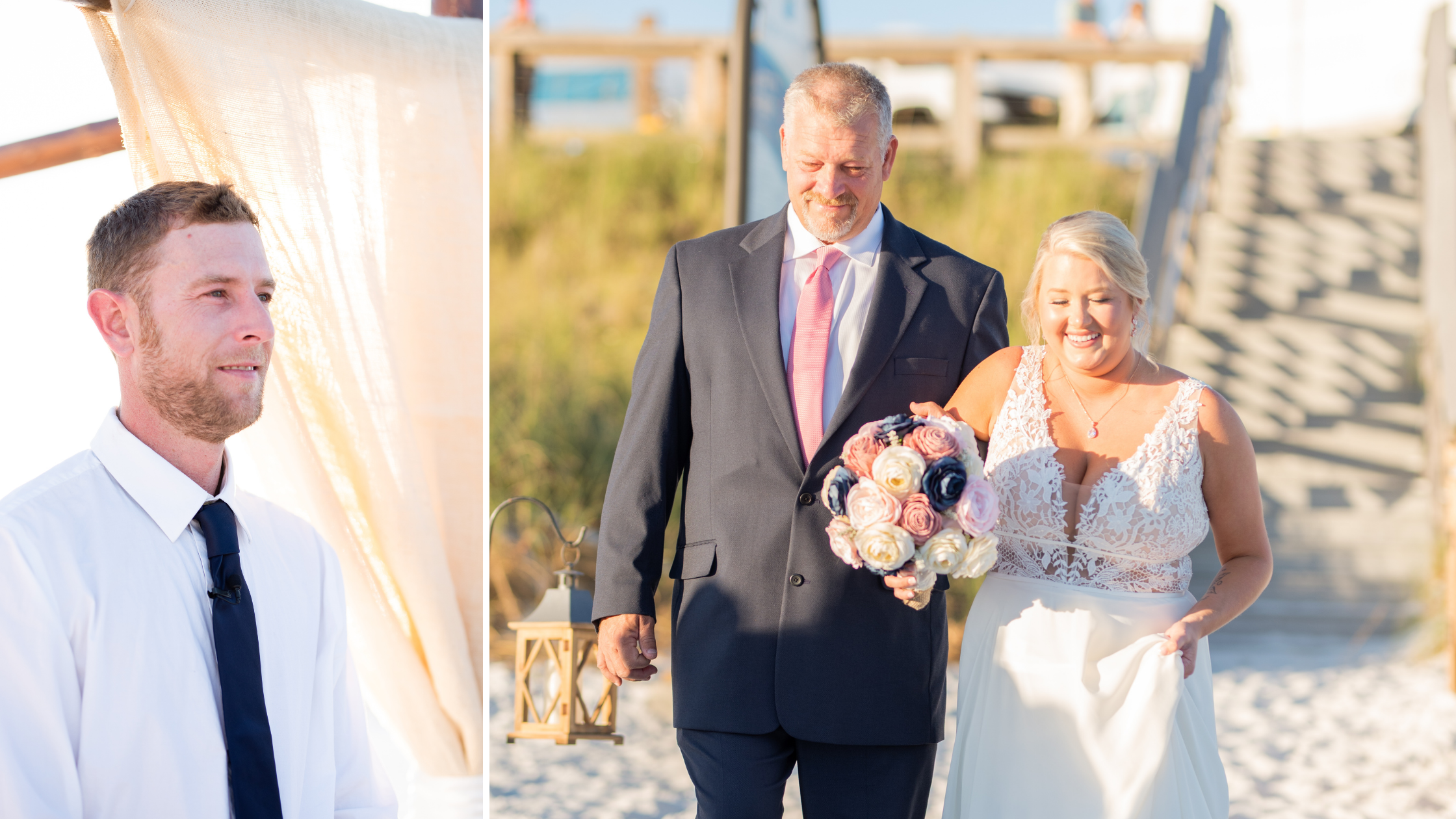 Destin Florida Beach Wedding Photographed by Kristen Marcus Photography