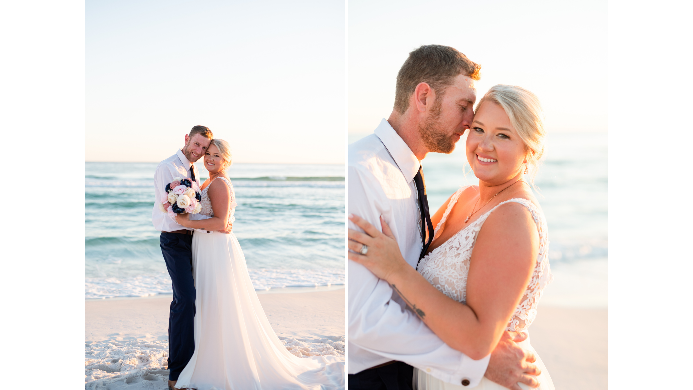 Destin Florida Beach Wedding Photographed by Kristen Marcus Photography