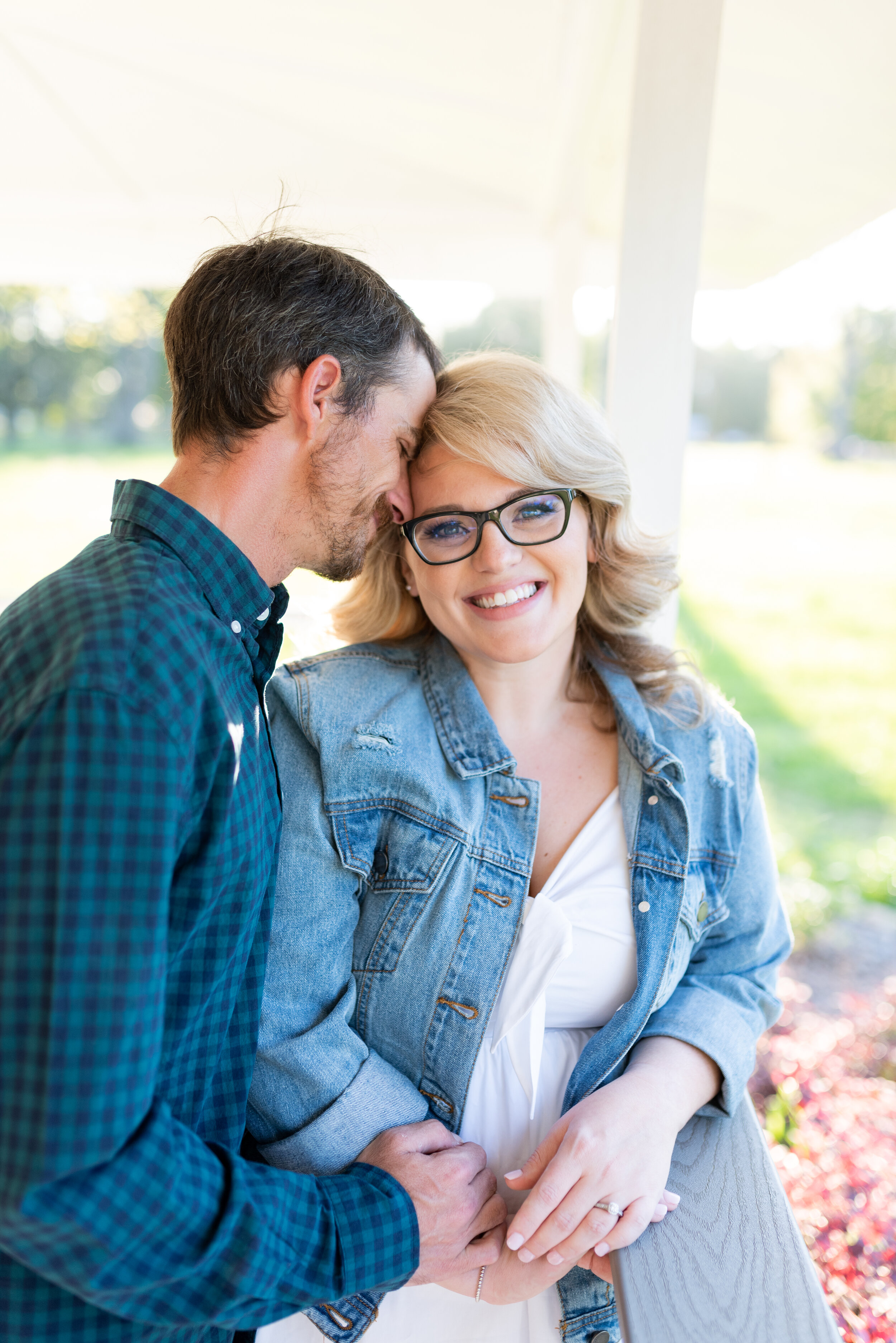 Mobile Alabama Home Engagement Session Photography Photographed by Kristen Marcus Photography