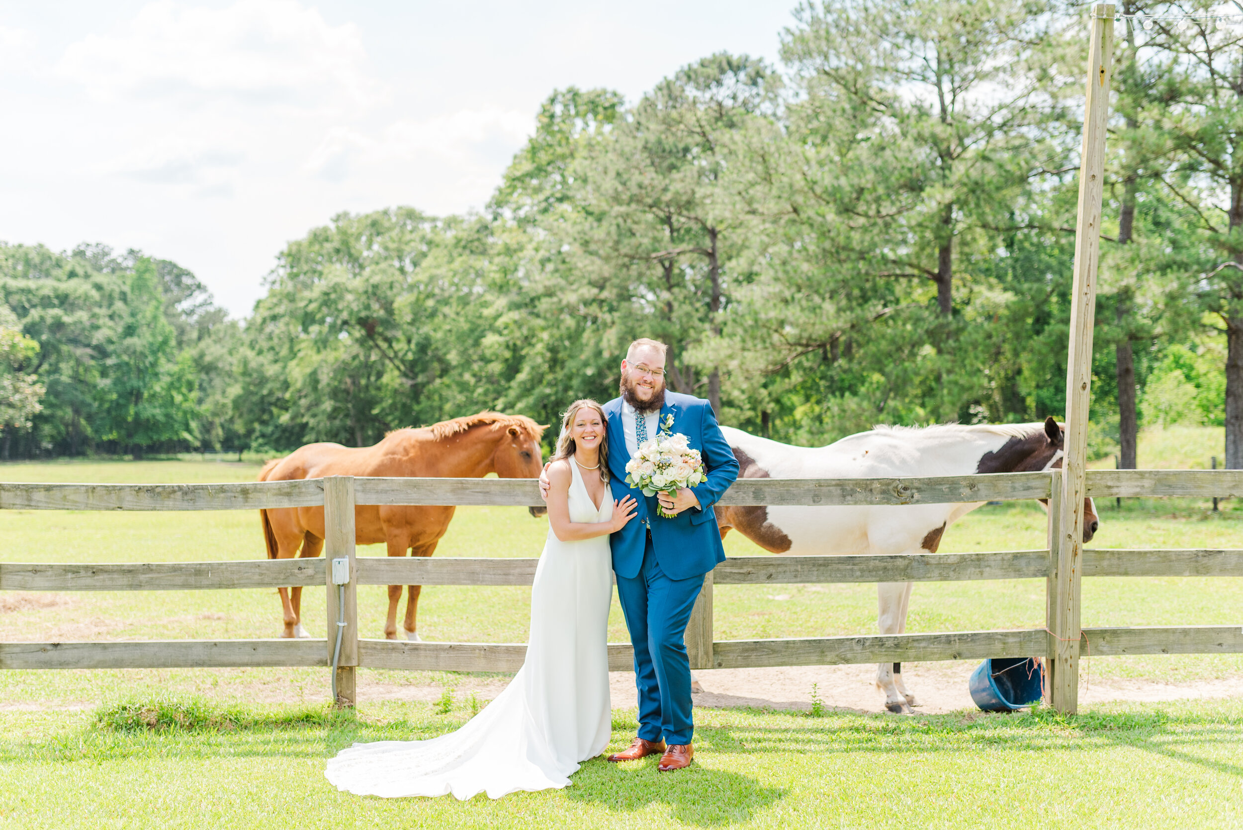 Kalioka Stables Wedding in Alabama Photography Photographed by Kristen Marcus Photography