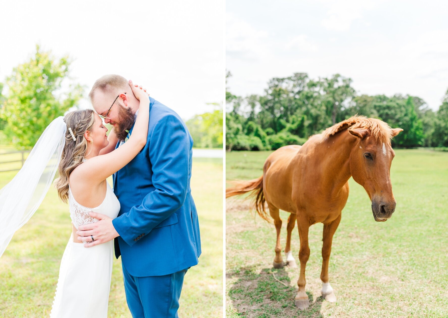 Kalioka Stables Wedding in Alabama Photography Photographed by Kristen Marcus Photography