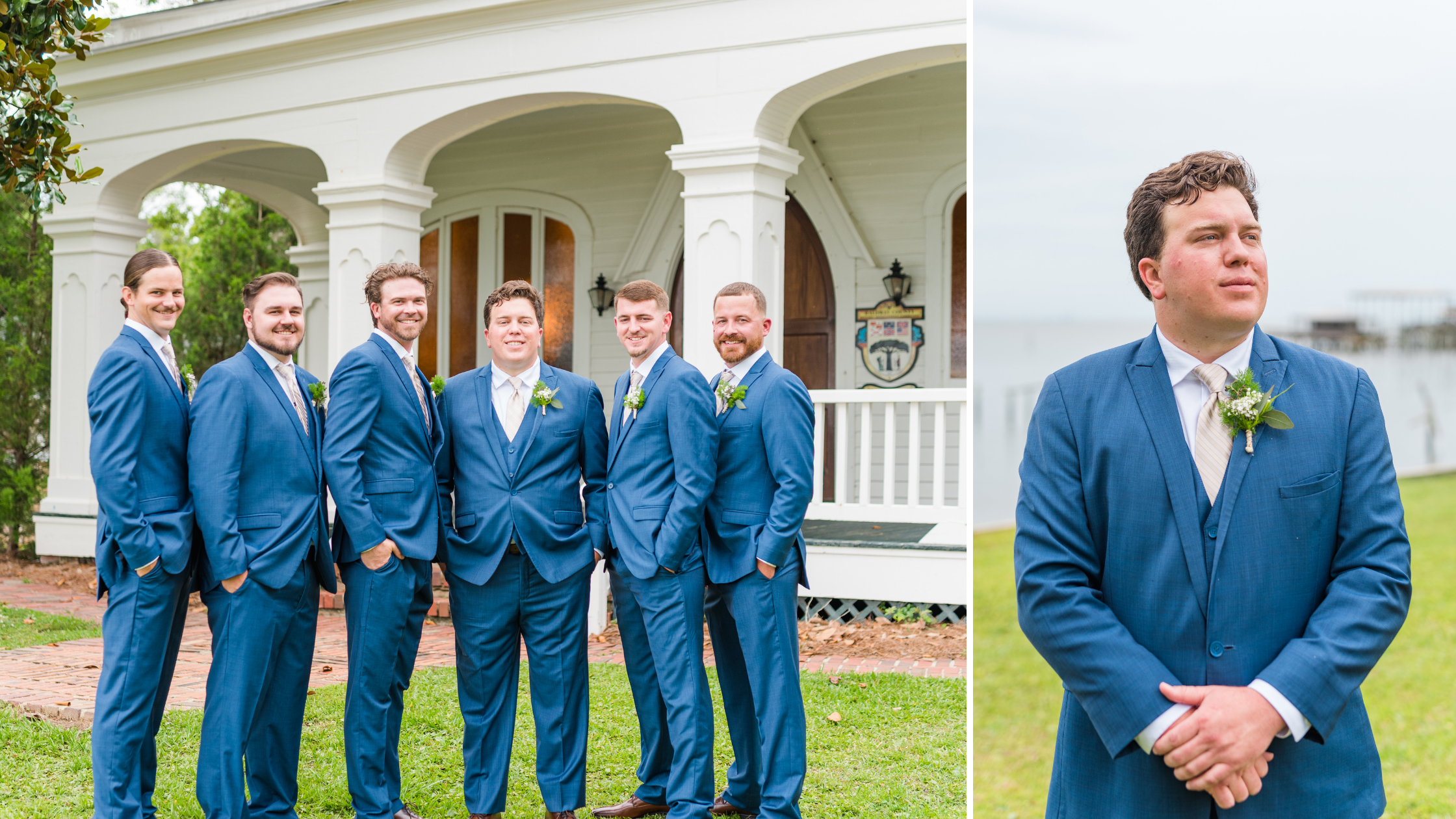 Sacred Heart Chapel Wedding and The Venue in Fairhope Alabama Wedding Photography Photographed by Kristen Marcus Photography