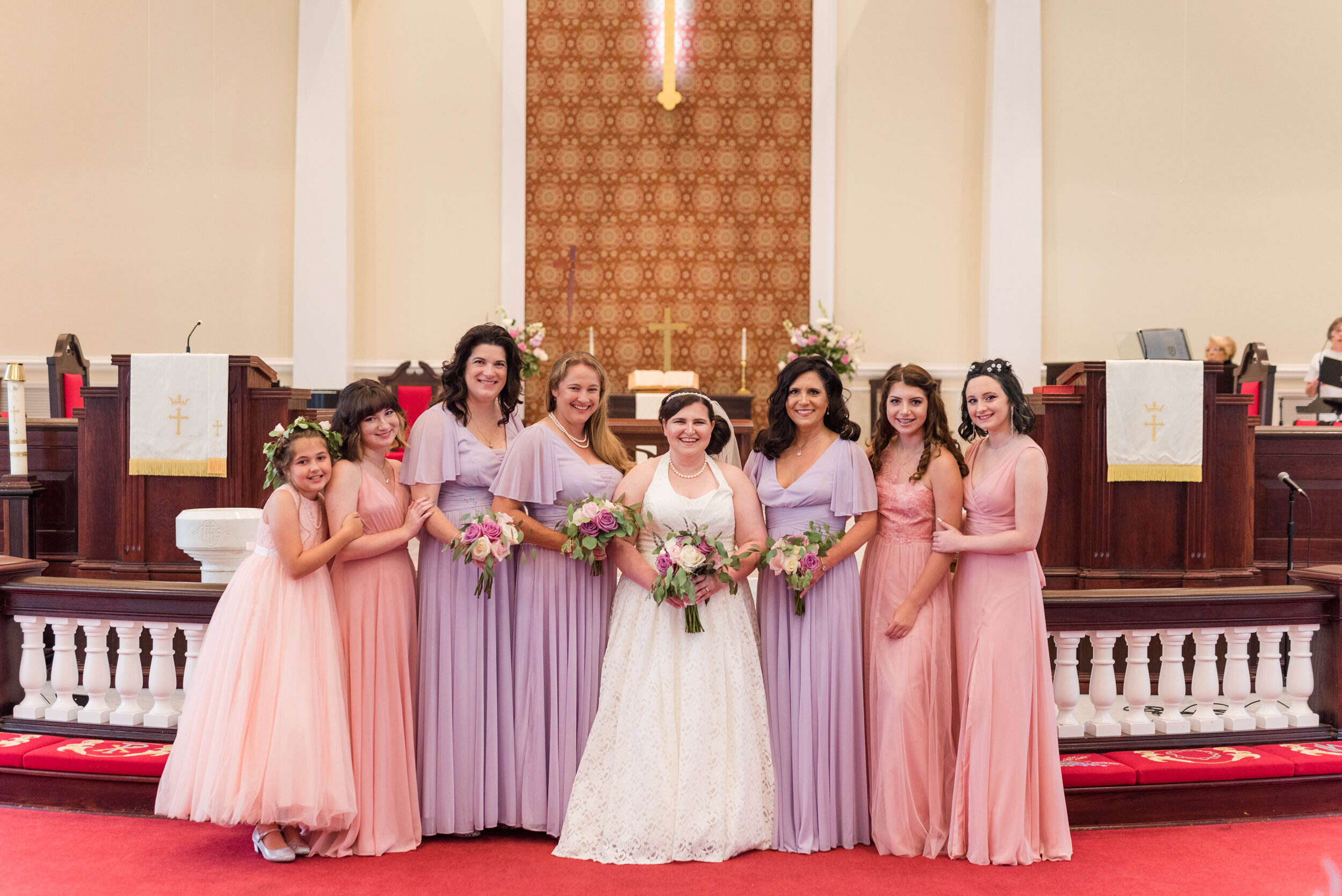 Bay Minette Alabama Wedding Photography Bridal Party Photographed by Kristen Marcus Photography