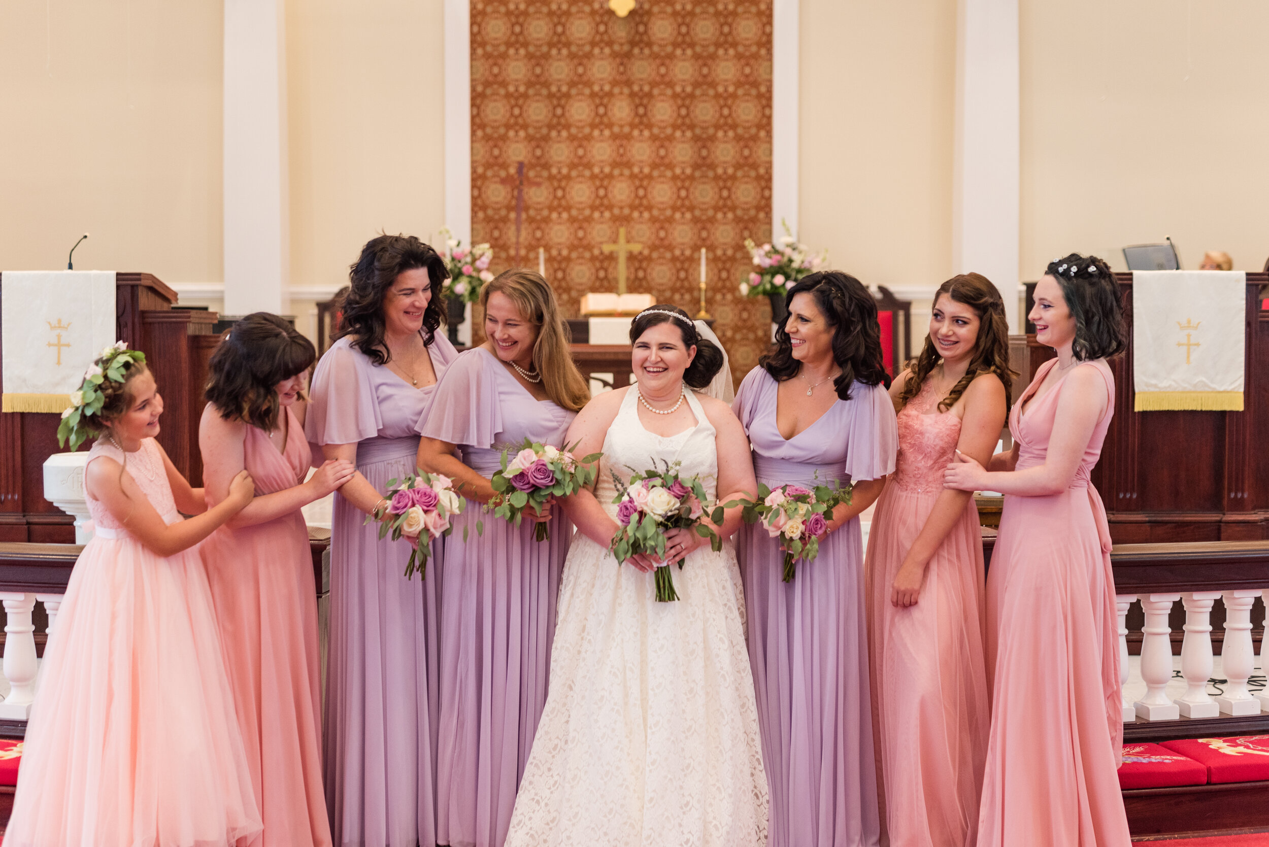 Bay Minette Alabama Wedding Photography Bridal Party Photographed by Kristen Marcus Photography