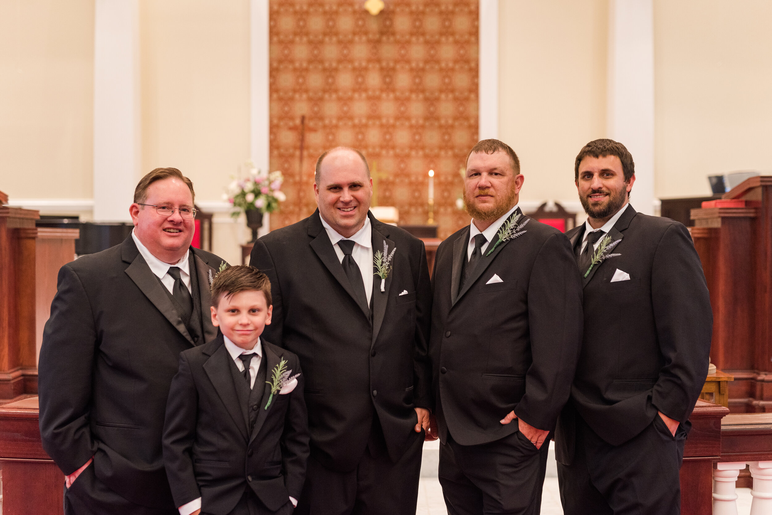 Bay Minette Alabama Wedding Photography Groomsmen Portraits Photographed by Kristen Marcus Photography