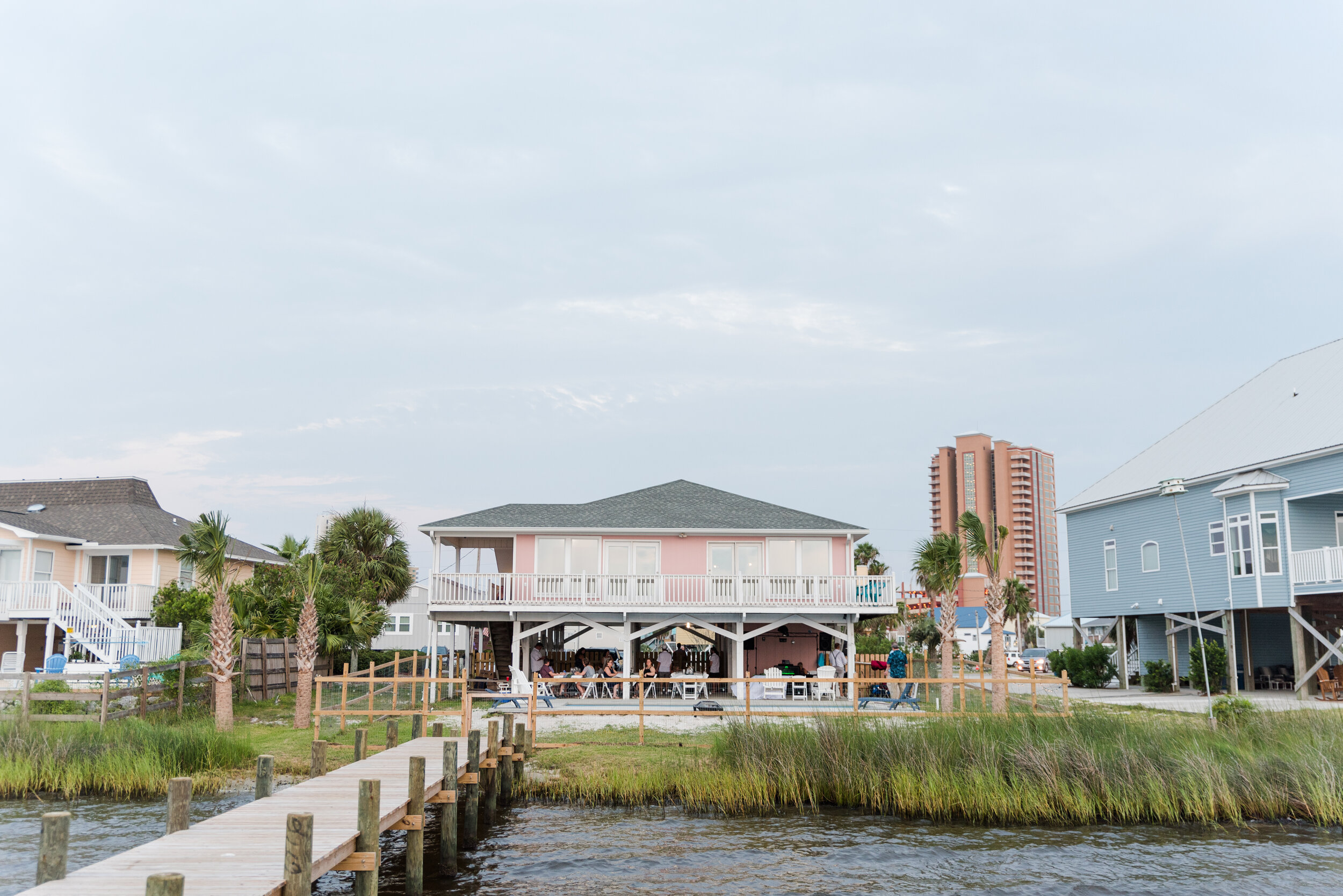 July Orange Beach Wedding Reception Photographed by Kristen Marcus Photography