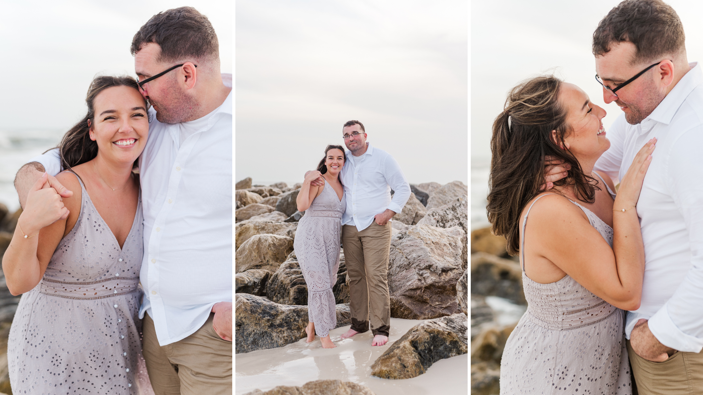 Orange Beach Couples Portrait Photoshoot in August Photographed by Kristen Marcus Photography