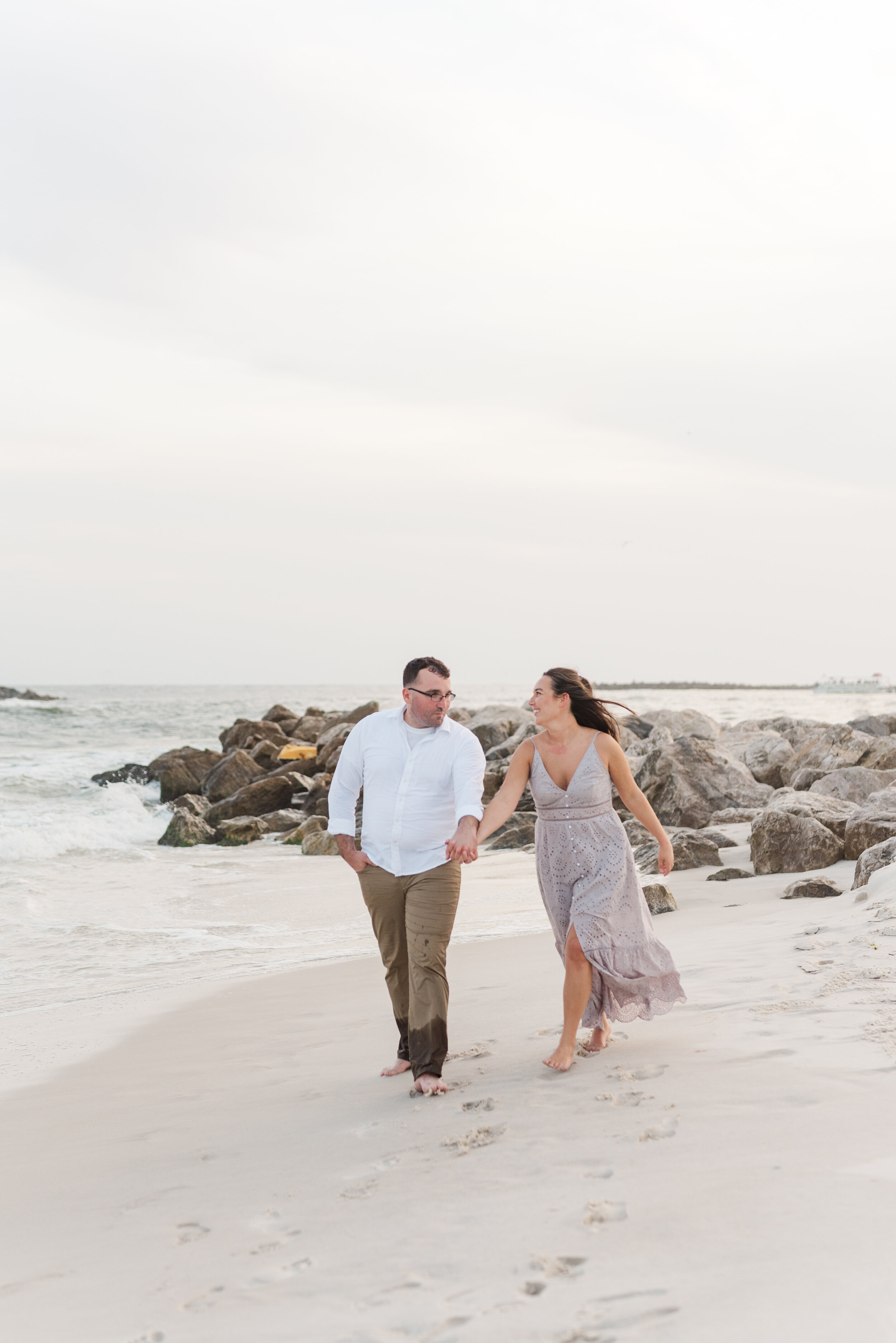 Orange Beach Couples Portrait Photoshoot in August Photographed by Kristen Marcus Photography