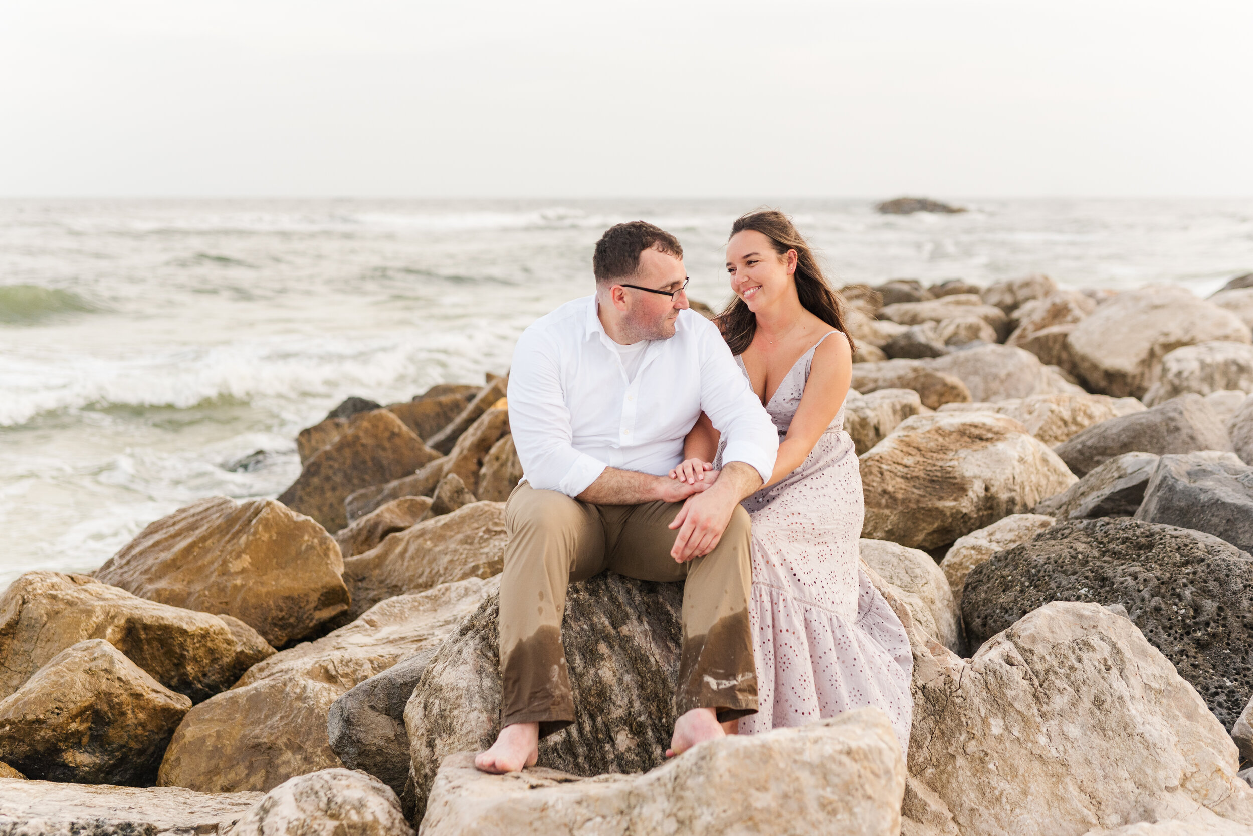 Orange Beach Couples Portrait Photoshoot in August Photographed by Kristen Marcus Photography