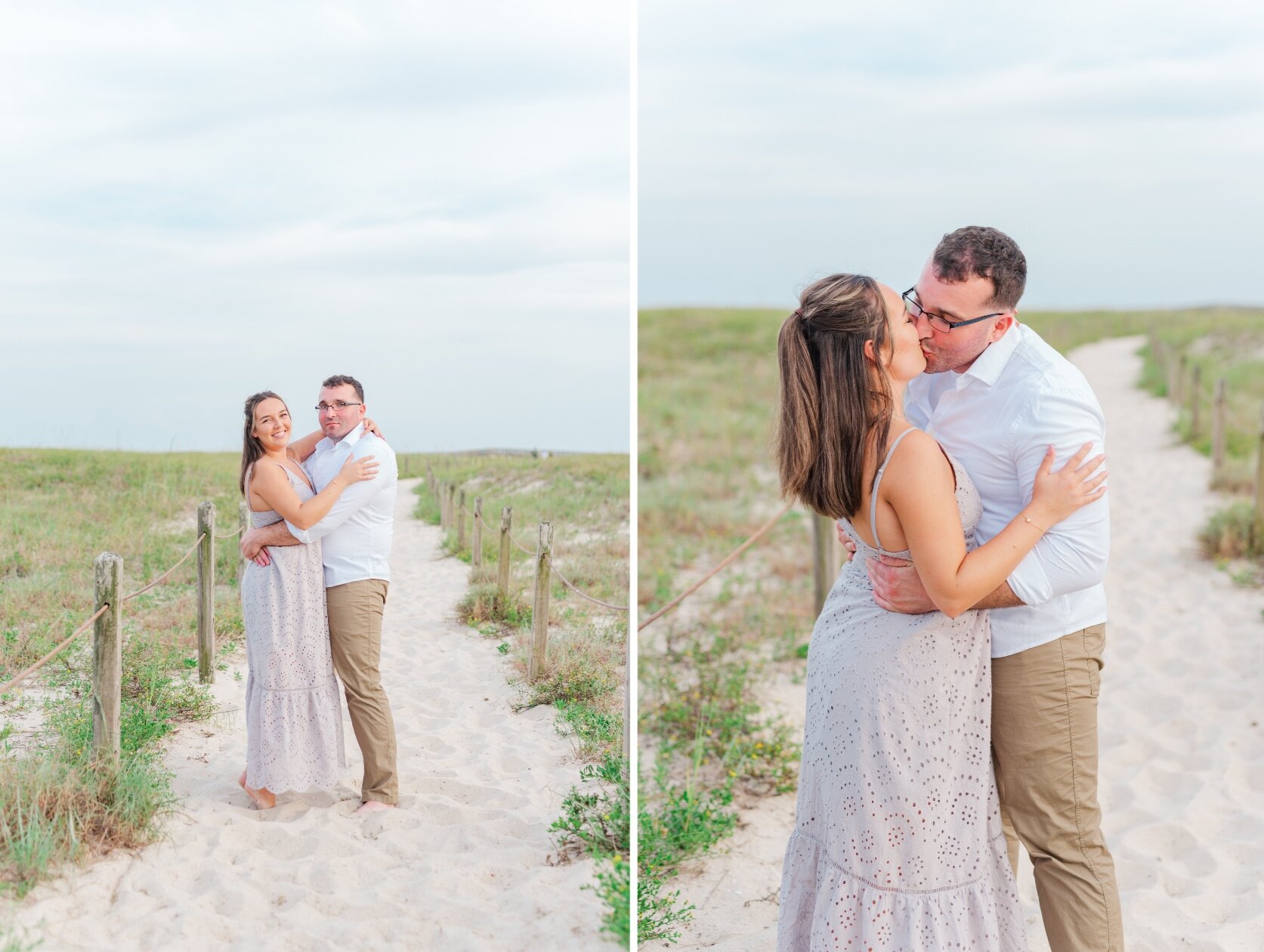 Orange Beach Couples Portrait Photoshoot in August Photographed by Kristen Marcus Photography