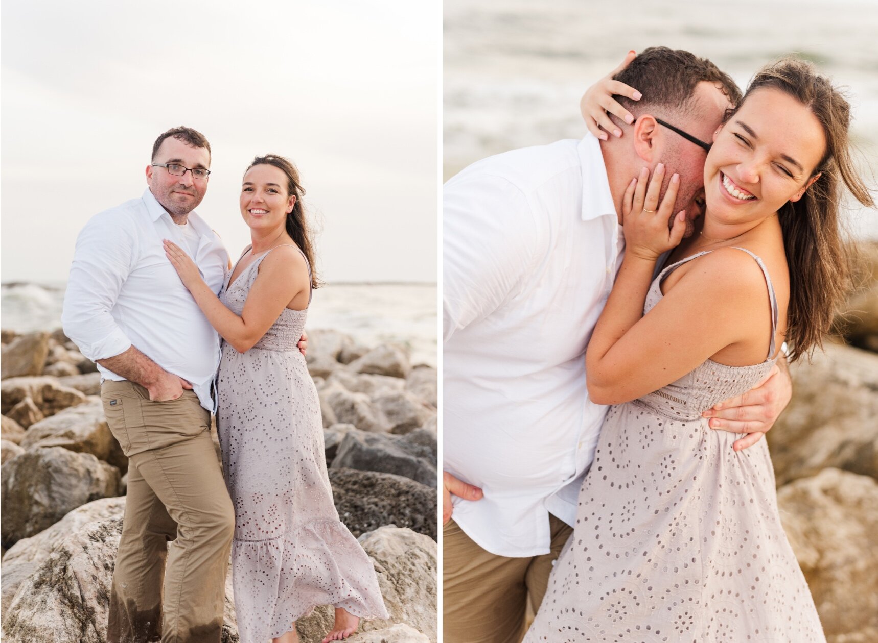 Orange Beach Couples Portrait Photoshoot in August Photographed by Kristen Marcus Photography