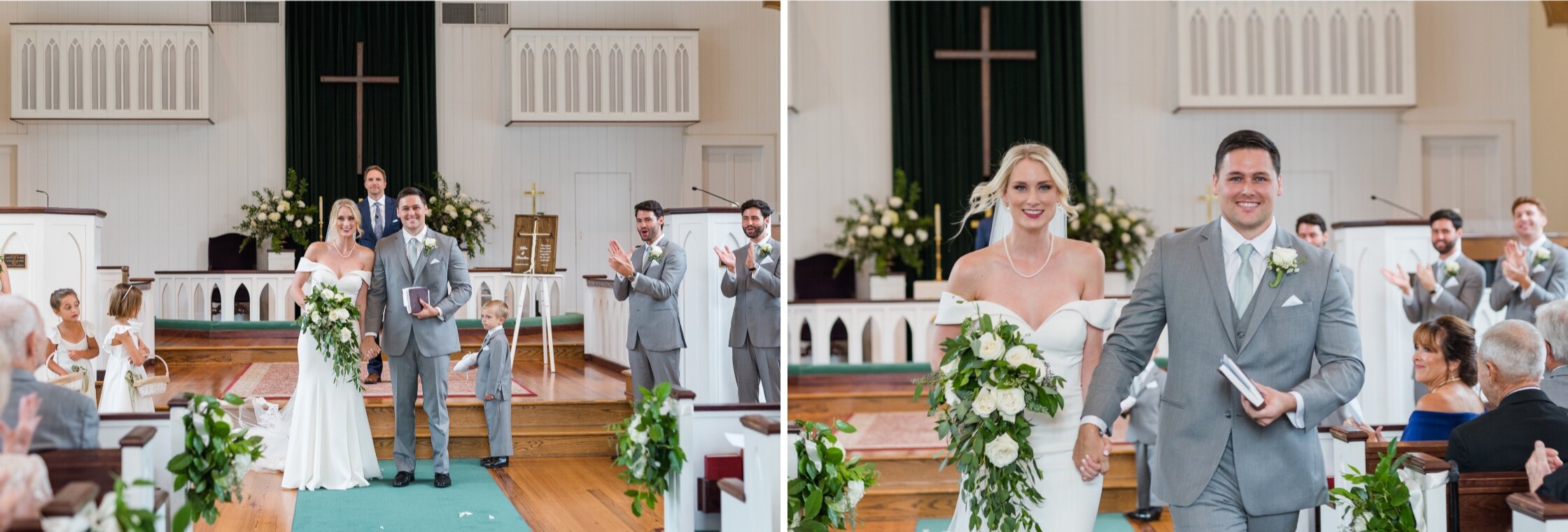 St Francis at the Point in Fairhope Alabama Wedding Ceremony followed by Five Rivers Delta Reception in Spanish Fort Alabama Photographed by Kristen Marcus Photography