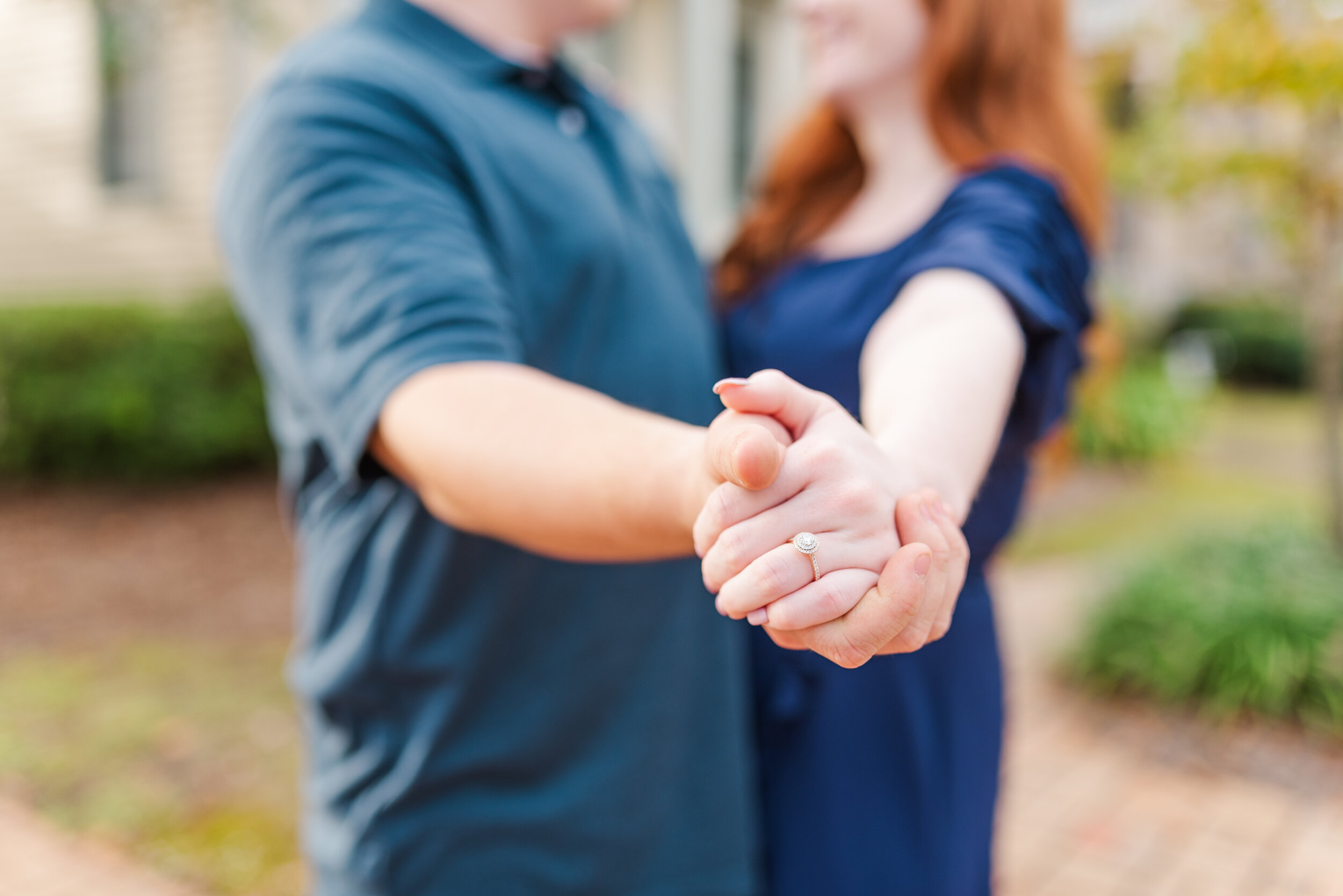 Downtown Mobile Alabama Engagement Session Photoshoot Photographed by Kristen Marcus Photography