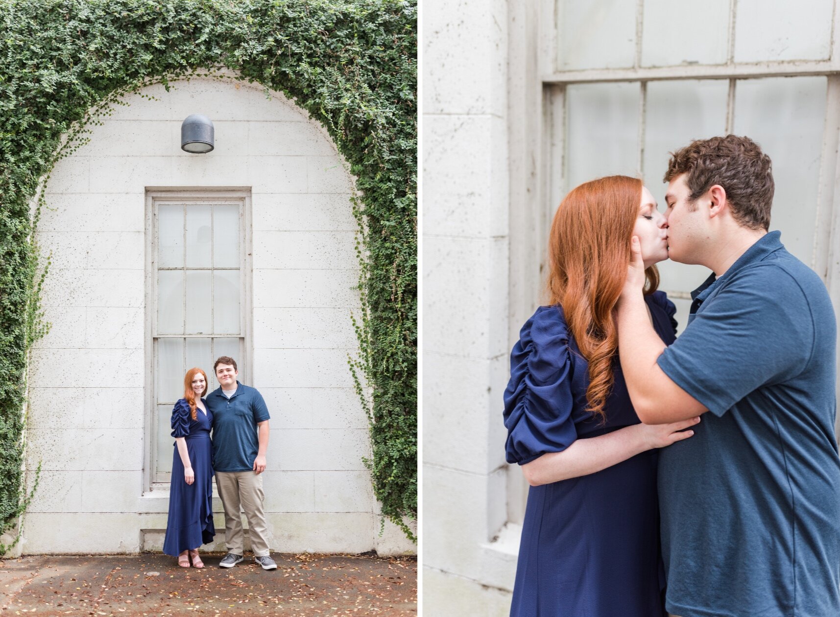 Downtown Mobile Alabama Engagement Session Photoshoot Photographed by Kristen Marcus Photography