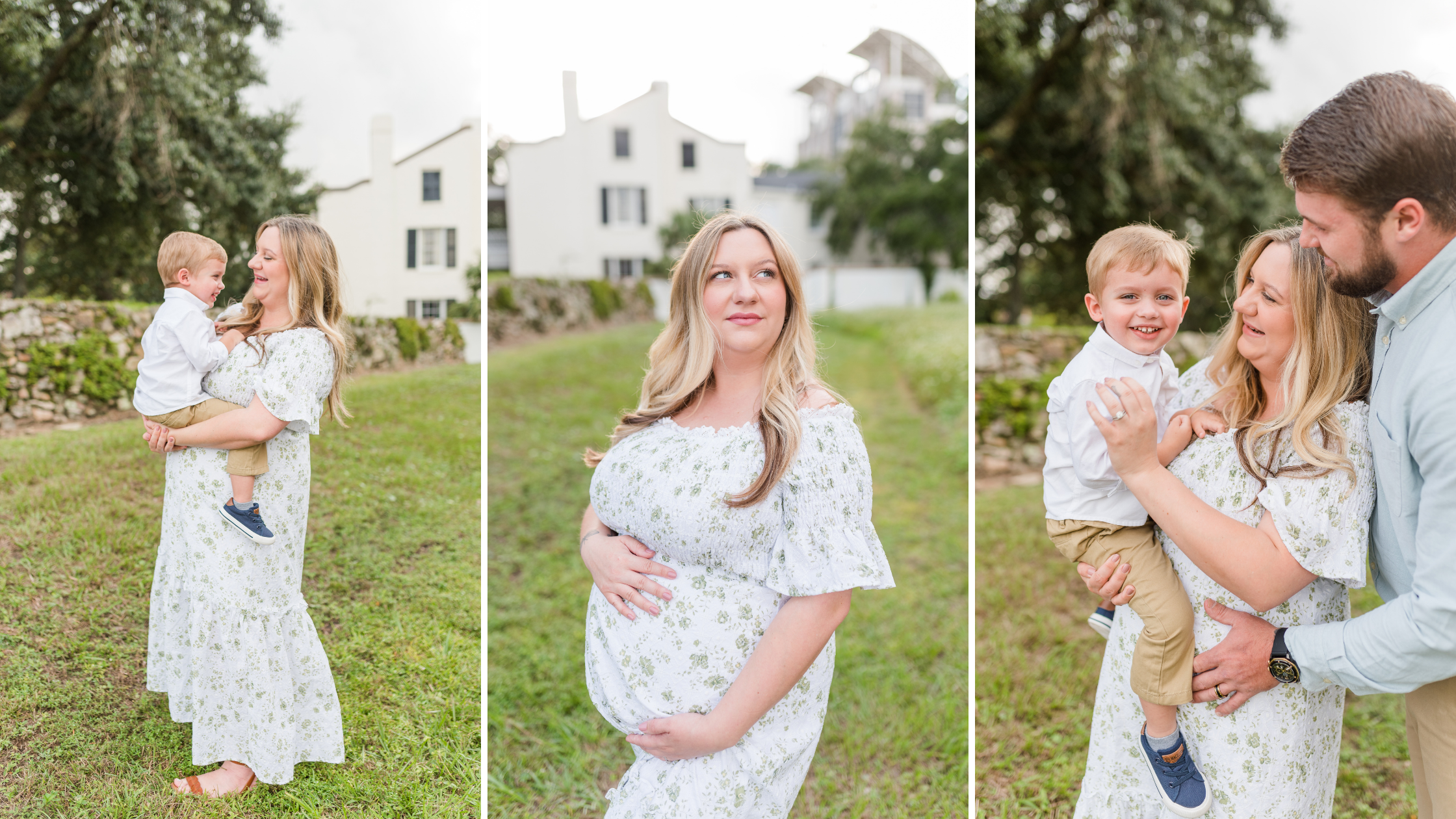 Downtown Mobile Alabama Maternity Photoshoot Photographed by Kristen Marcus Photography
