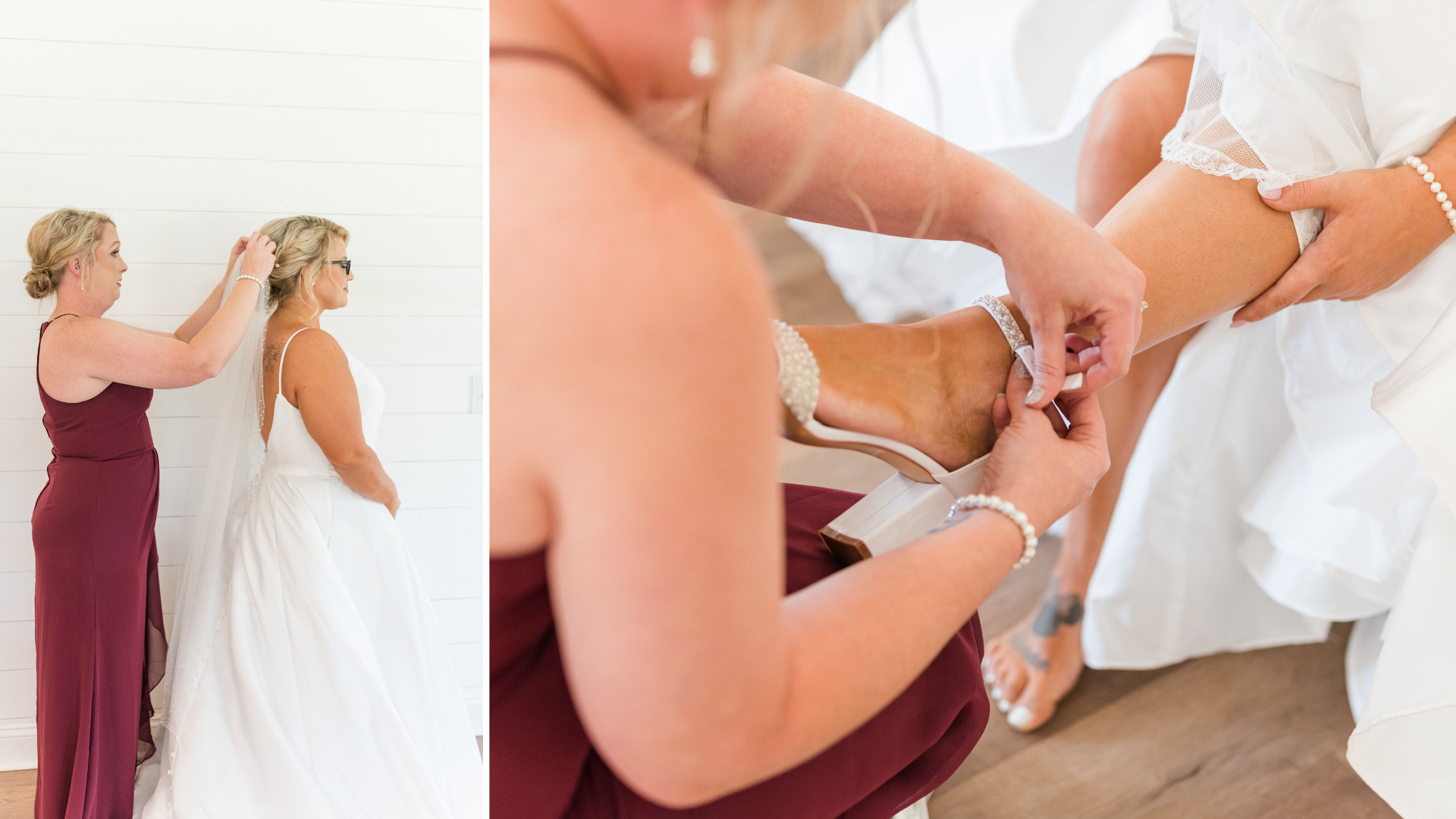 Intimate Fall Back / Front Yard Wedding in Mobile Alabama in October Photographed by Kristen Marcus Photography