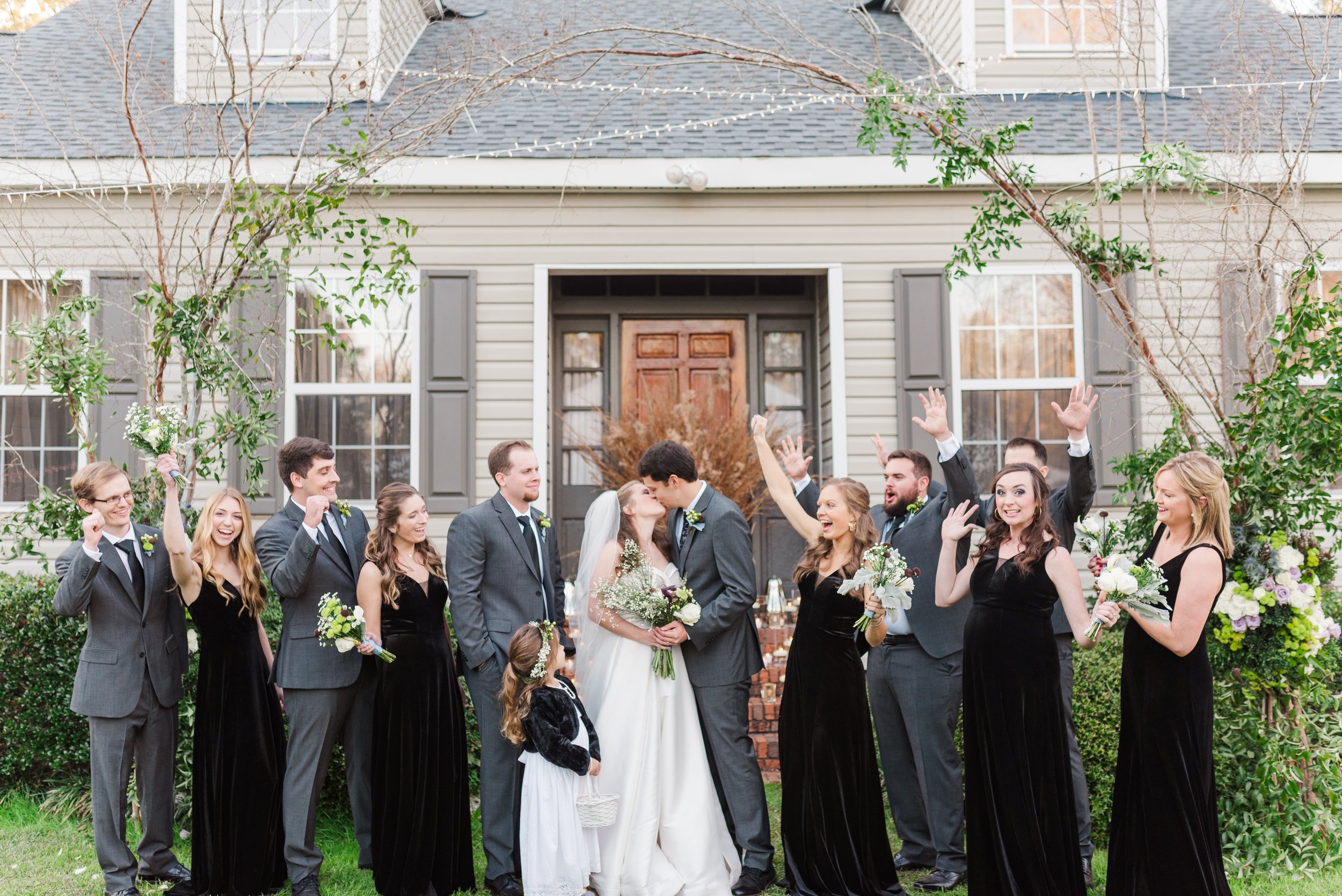 Garden Party Wedding Theme in Greenville, Alabama (AL) Photographed by Kristen Marcus Photography