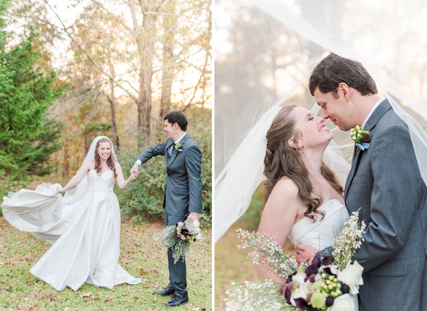 Garden Party Wedding Theme in Greenville, Alabama (AL) Photographed by Kristen Marcus Photography