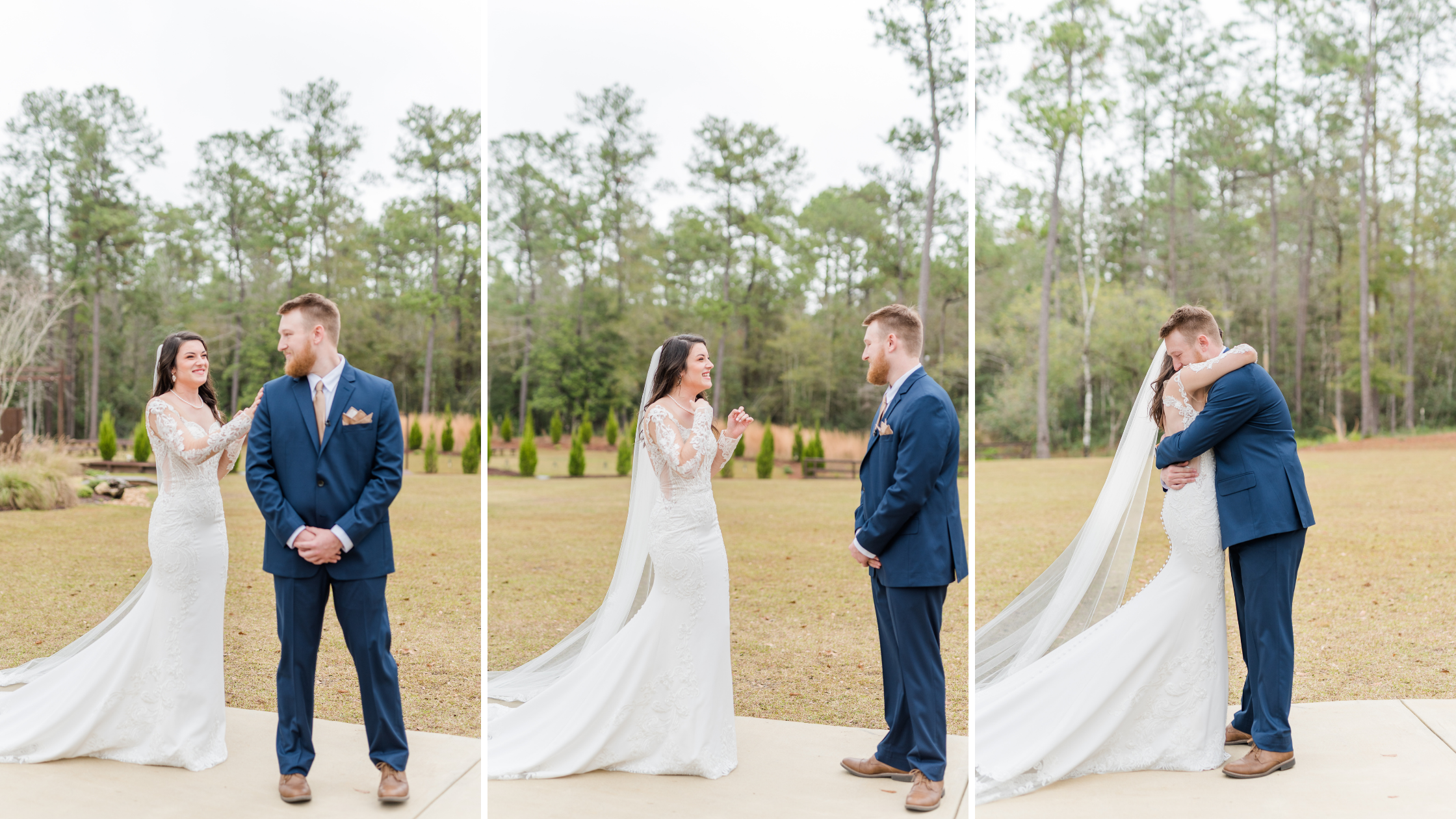 Winter Wedding at Izenstone in Spanish Fort Alabama Photographed by Kristen Marcus Photography