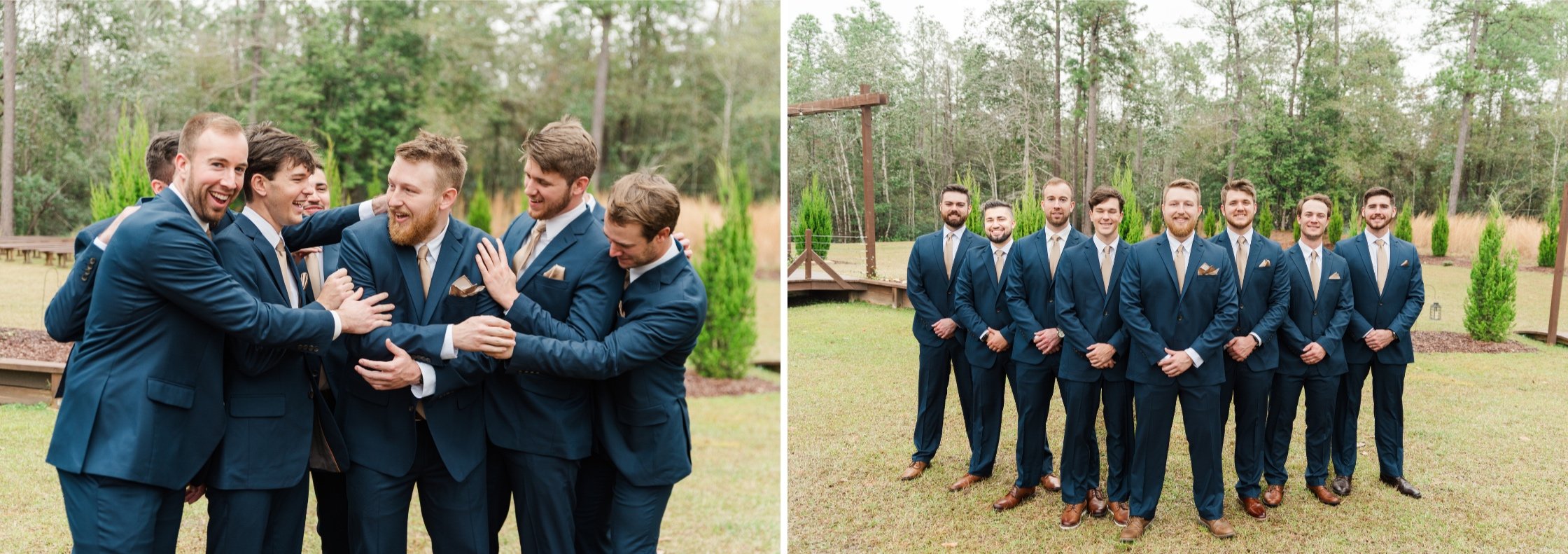 Winter Wedding at Izenstone in Spanish Fort Alabama Photographed by Kristen Marcus Photography