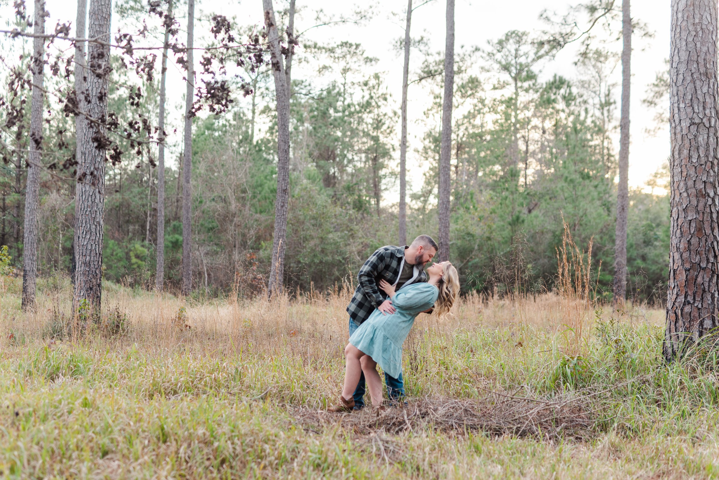 Blakely State Park Engagement Session in Spanish Fort Alabama (AL) Photographed by Kristen Marcus Photography