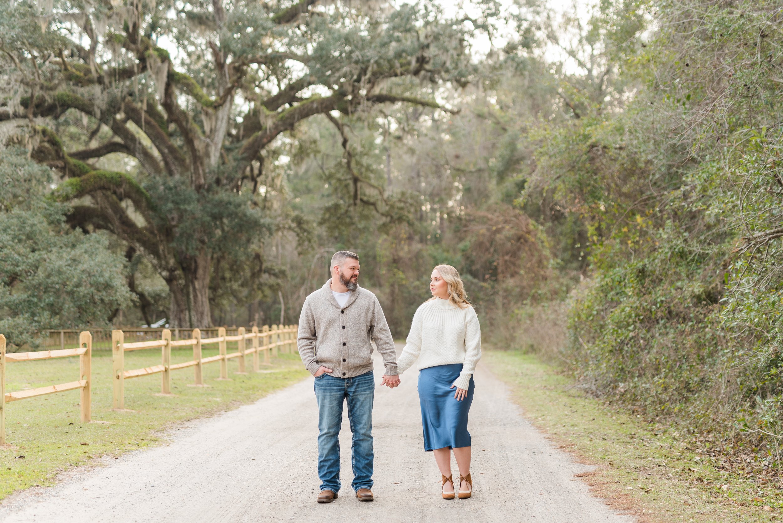 Blakely State Park Engagement Session in Spanish Fort Alabama (AL) Photographed by Kristen Marcus Photography